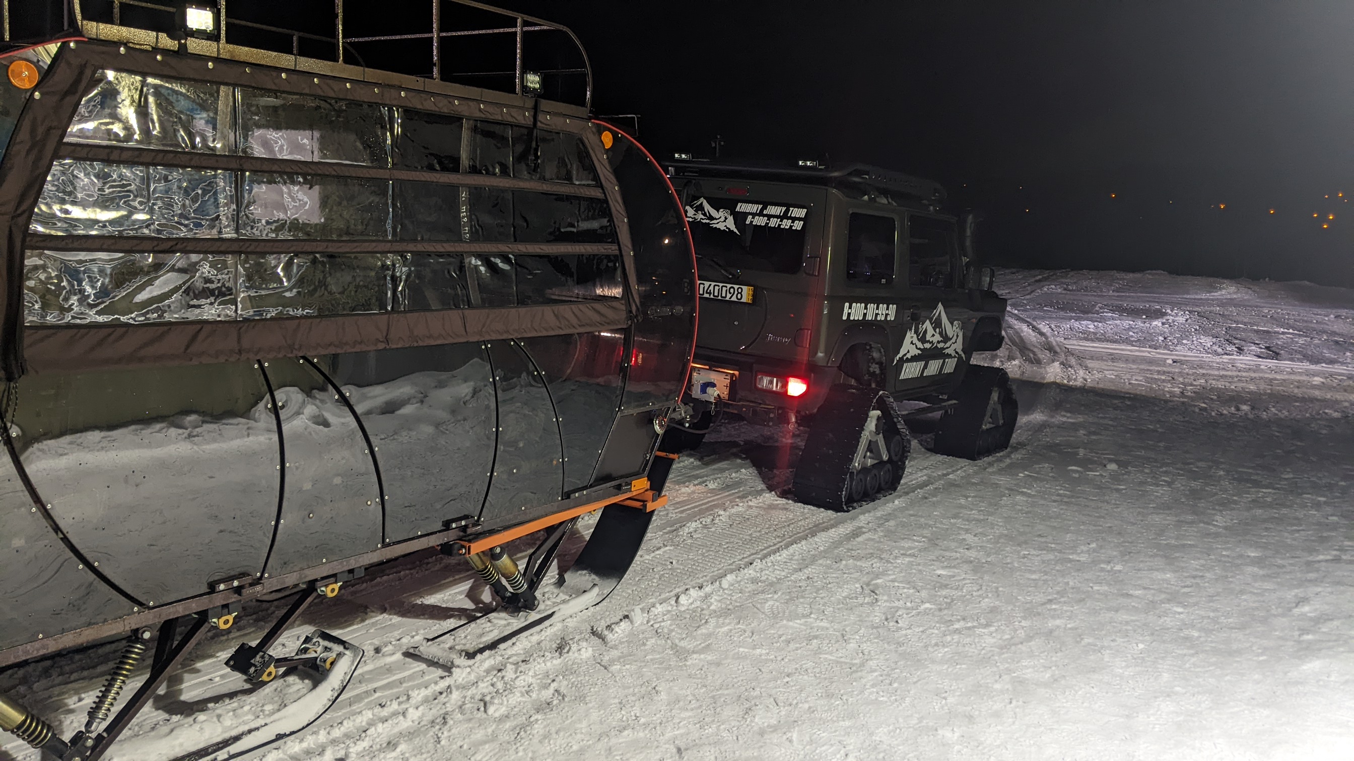 По горнолыжным трассам За Полярным кругом (15/42)