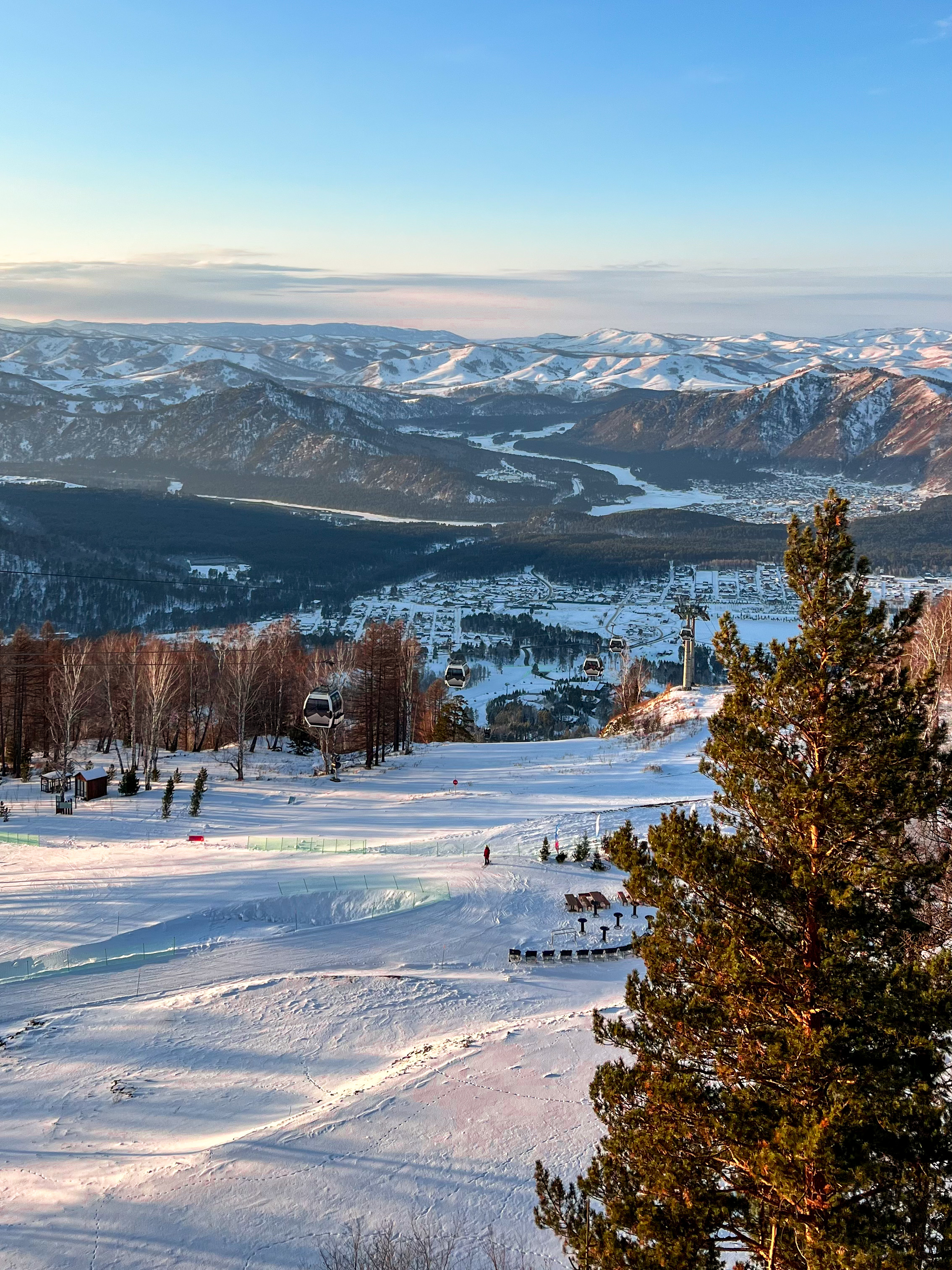 Горнолыжный комплекс Манжерок и баня с бассейном