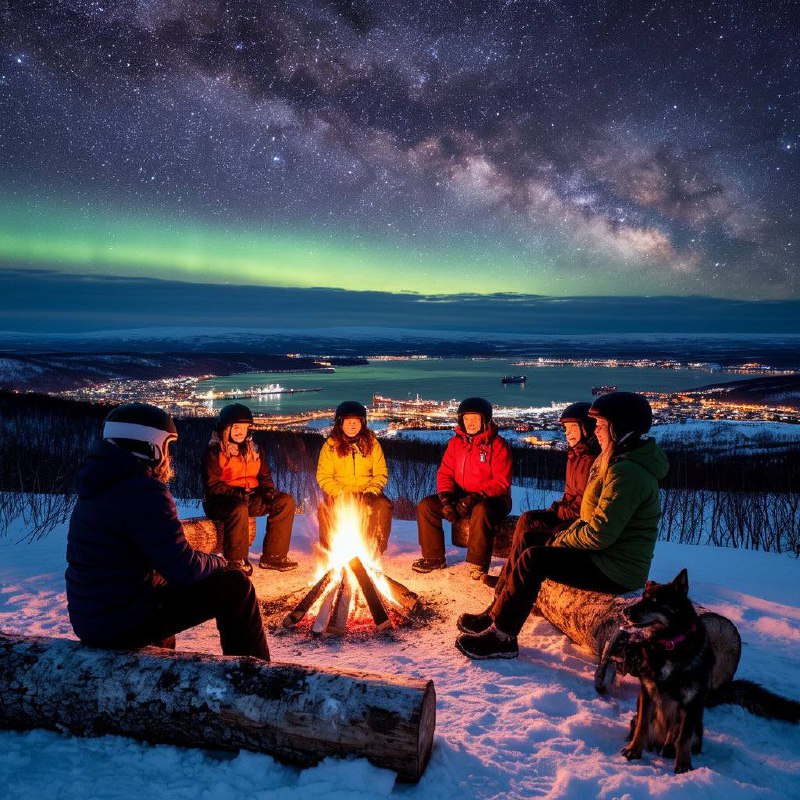 Снегоходный тур Мифы и реалии Горелой сопки (11/12)