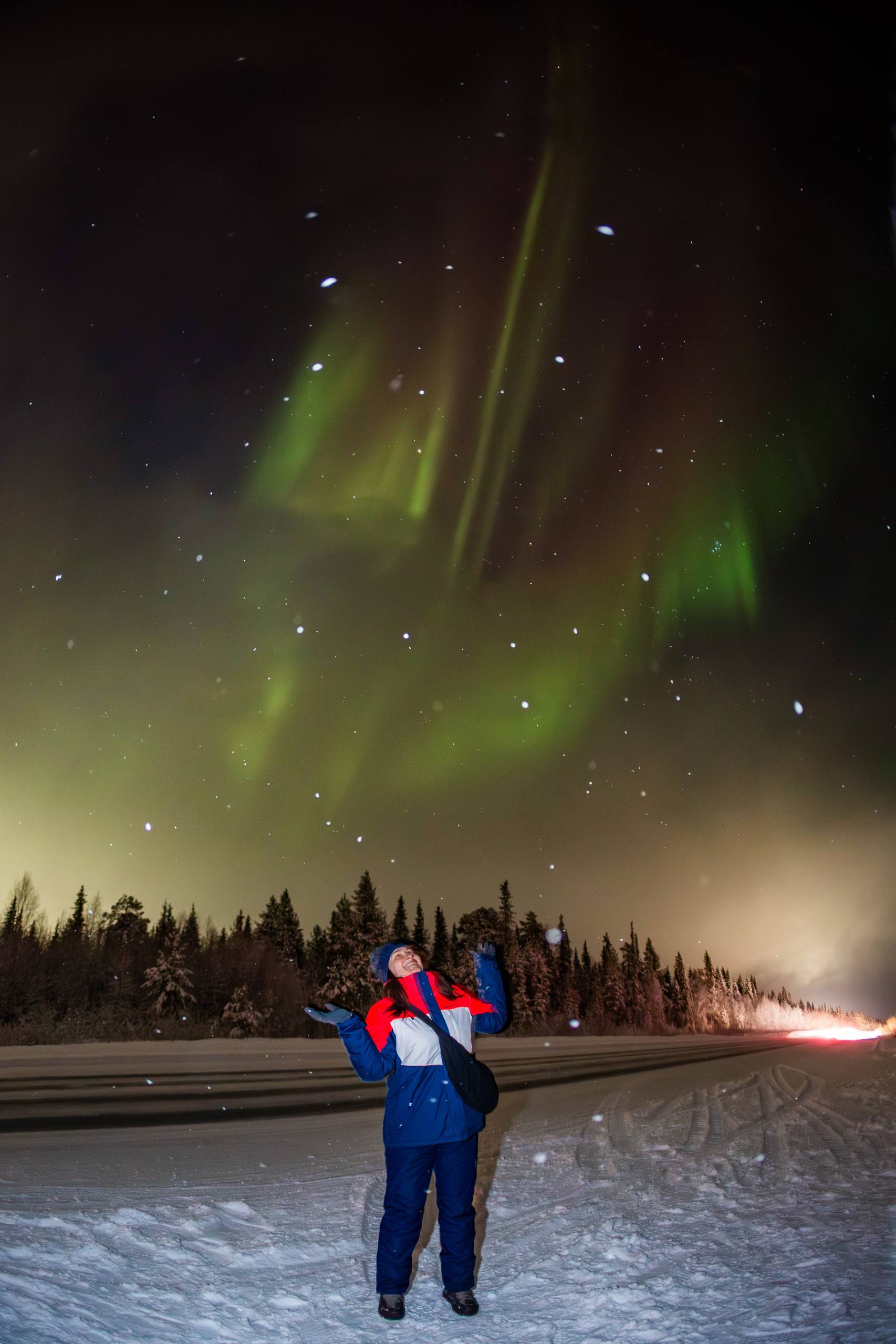 Айсфлоатинг, снегоходы, северное сияние. Комфорт тур до 7 чел. Хибины. (13/37)