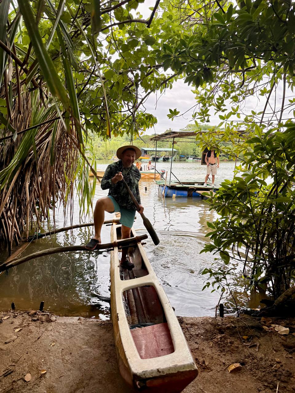 Серфинг. Озеро Коггала. Остров Корицы
