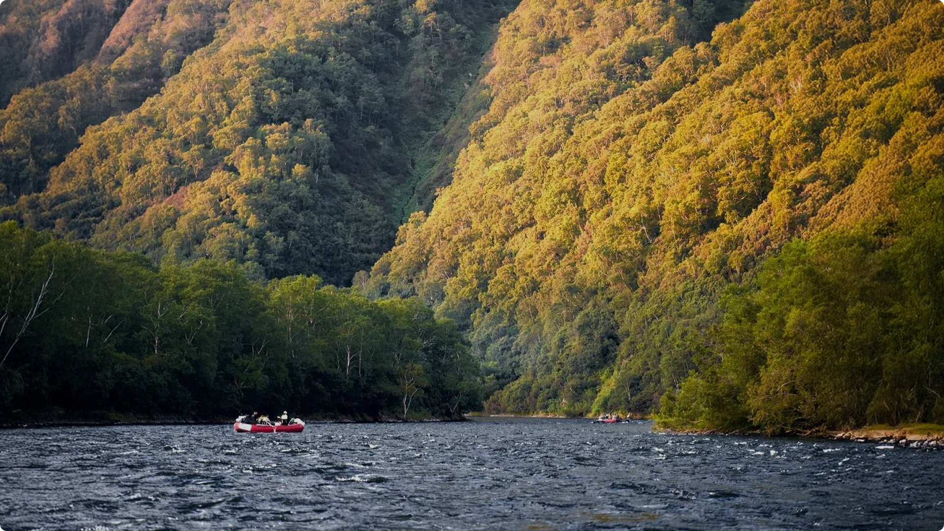 Сплав по реке Быстрая 2 день