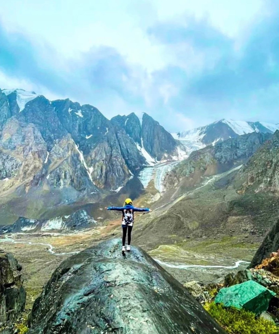 Долина Актру и озеро Джангысколь (12/34)