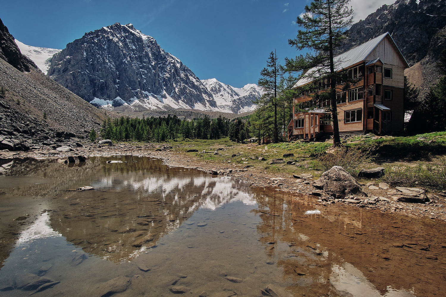 Долина Актру и озеро Джангысколь (6/34)