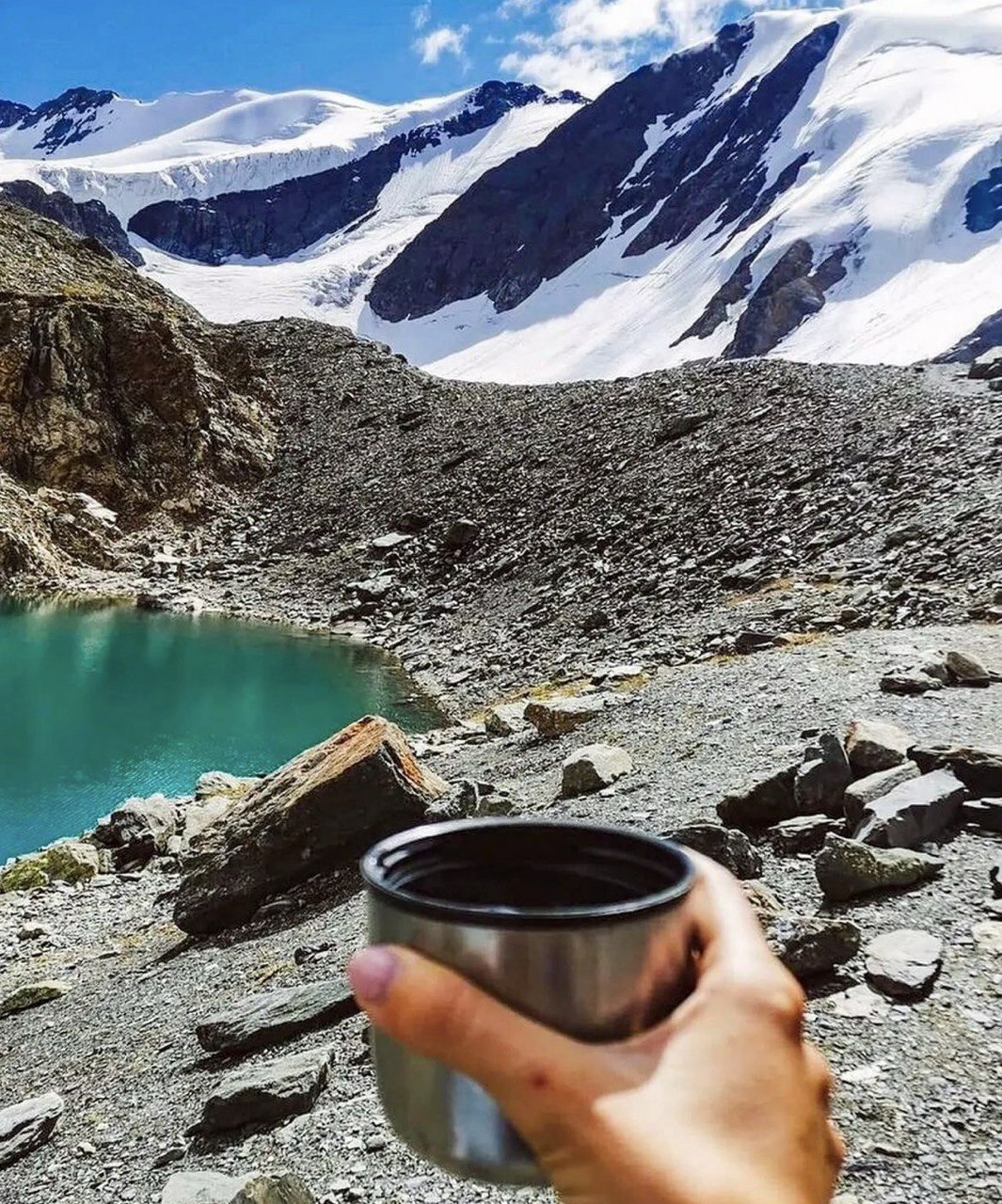 Долина Актру и озеро Джангысколь (9/34)