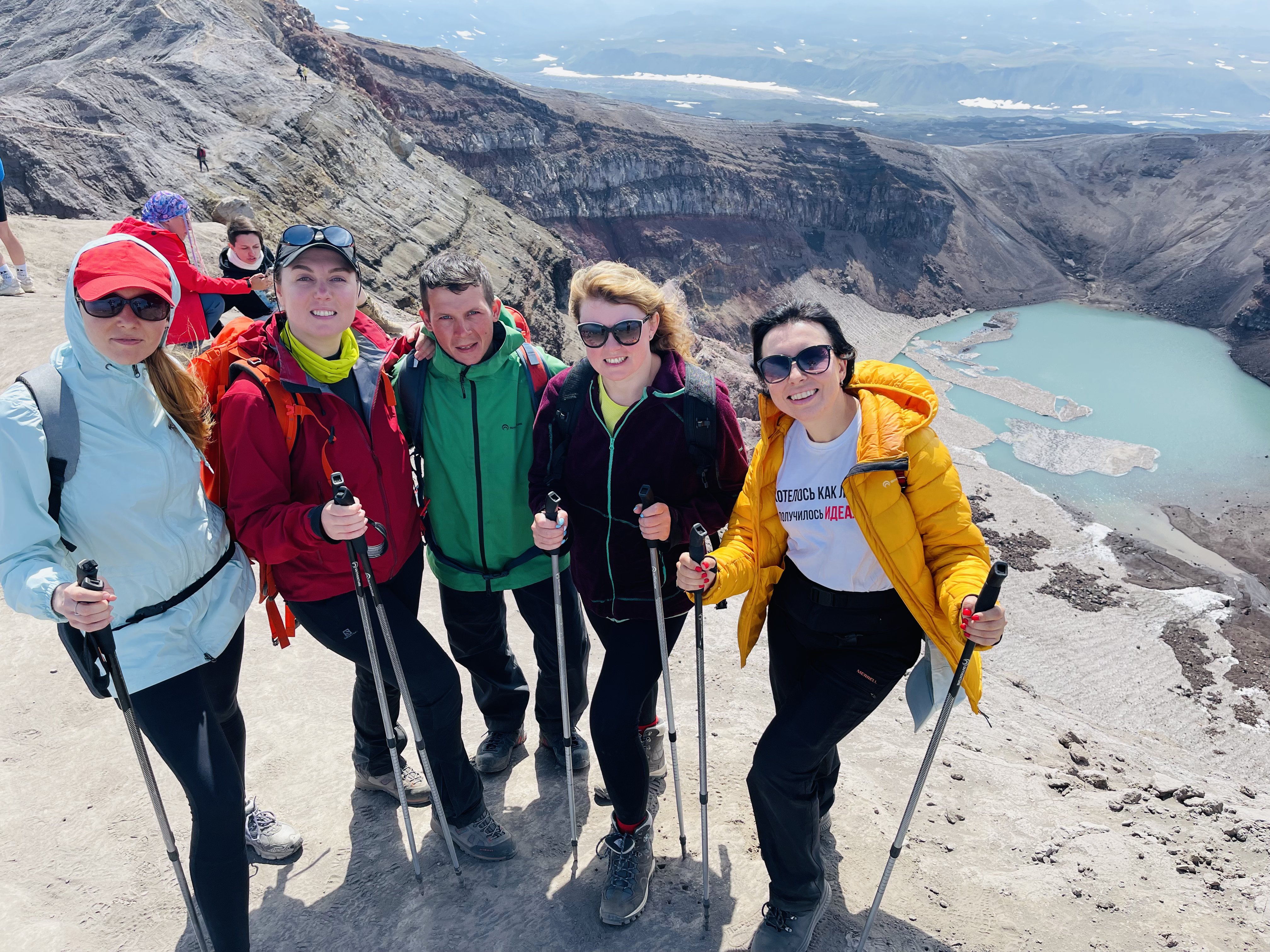 Вилючинский перевал и вулкан Горелый