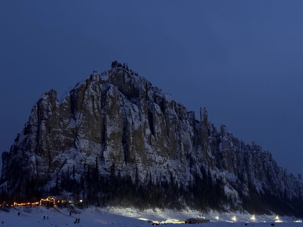 Зимние Ленские столбы (4/9)