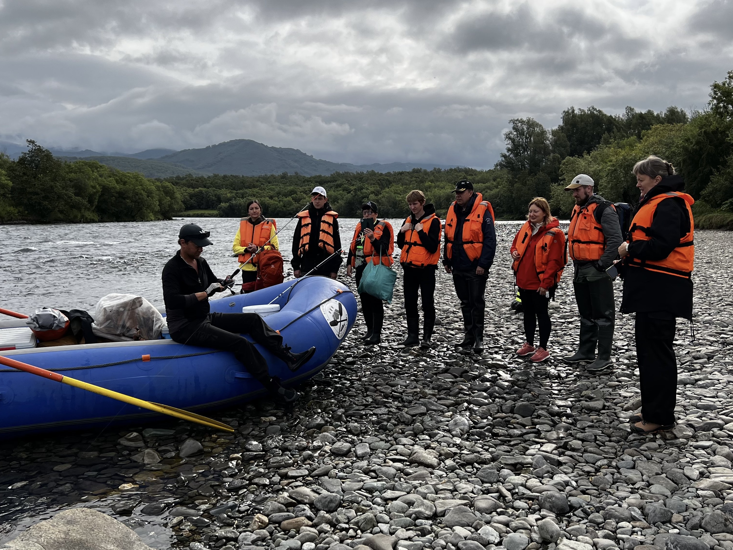 Рыбалка на реке Быстрой