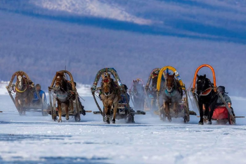 Праздник льда на озере Хубсугул