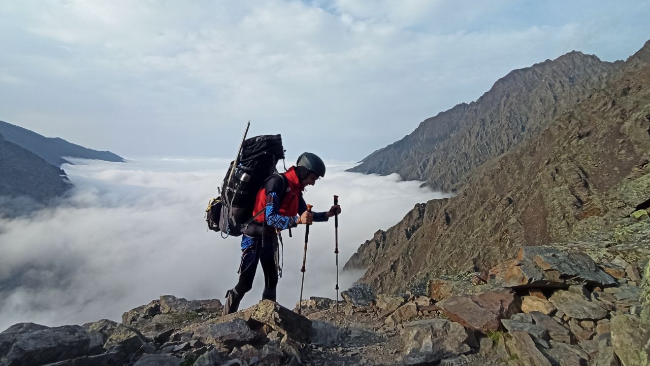 Две вершины: Казбек + Эльбрус. Великое восхождение. (30/67)