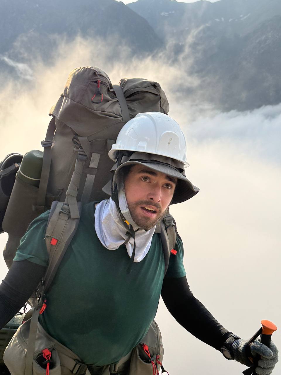 Две вершины: Казбек + Эльбрус. Великое восхождение. (21/67)