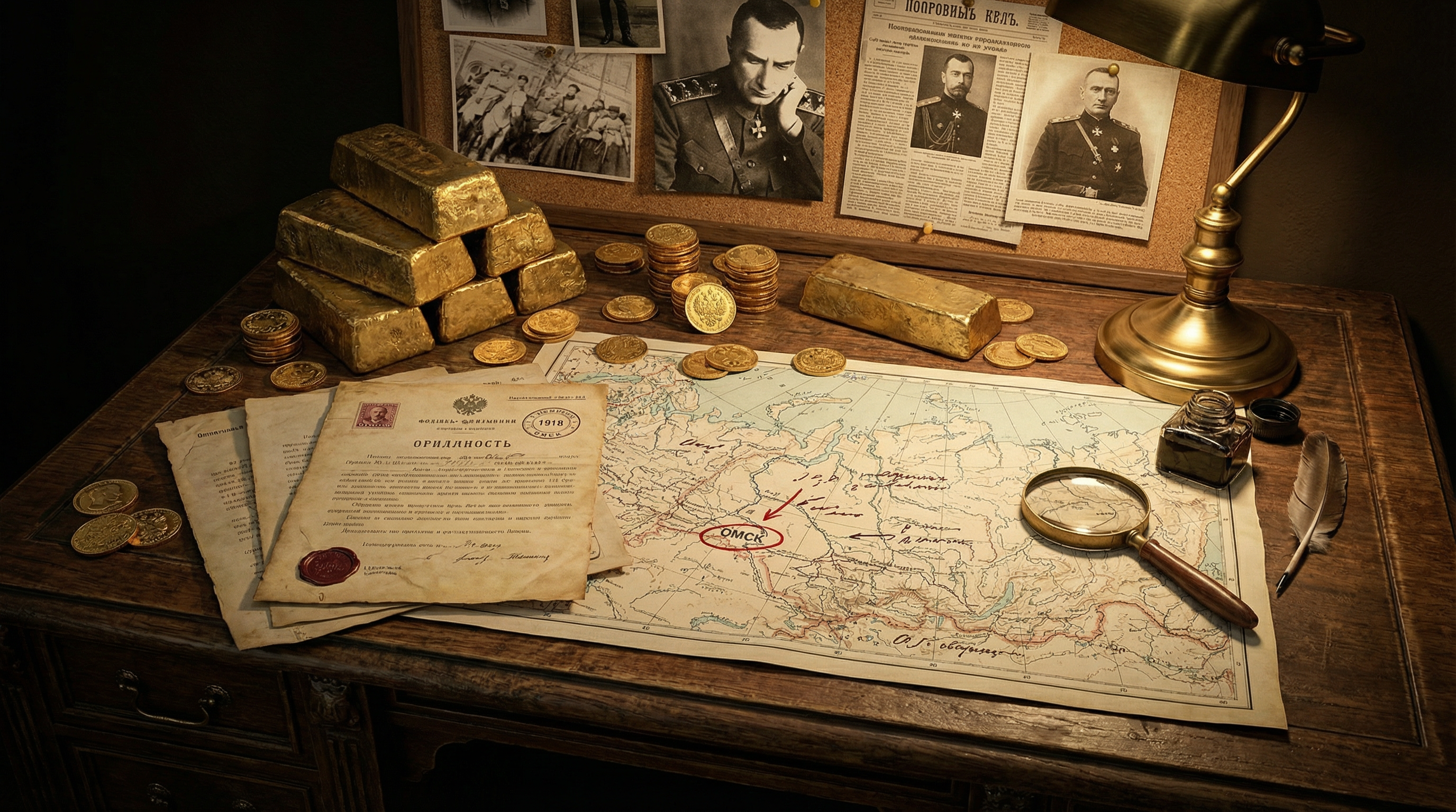 Сибирские сокровища: Загадка золота Колчака (11/24)