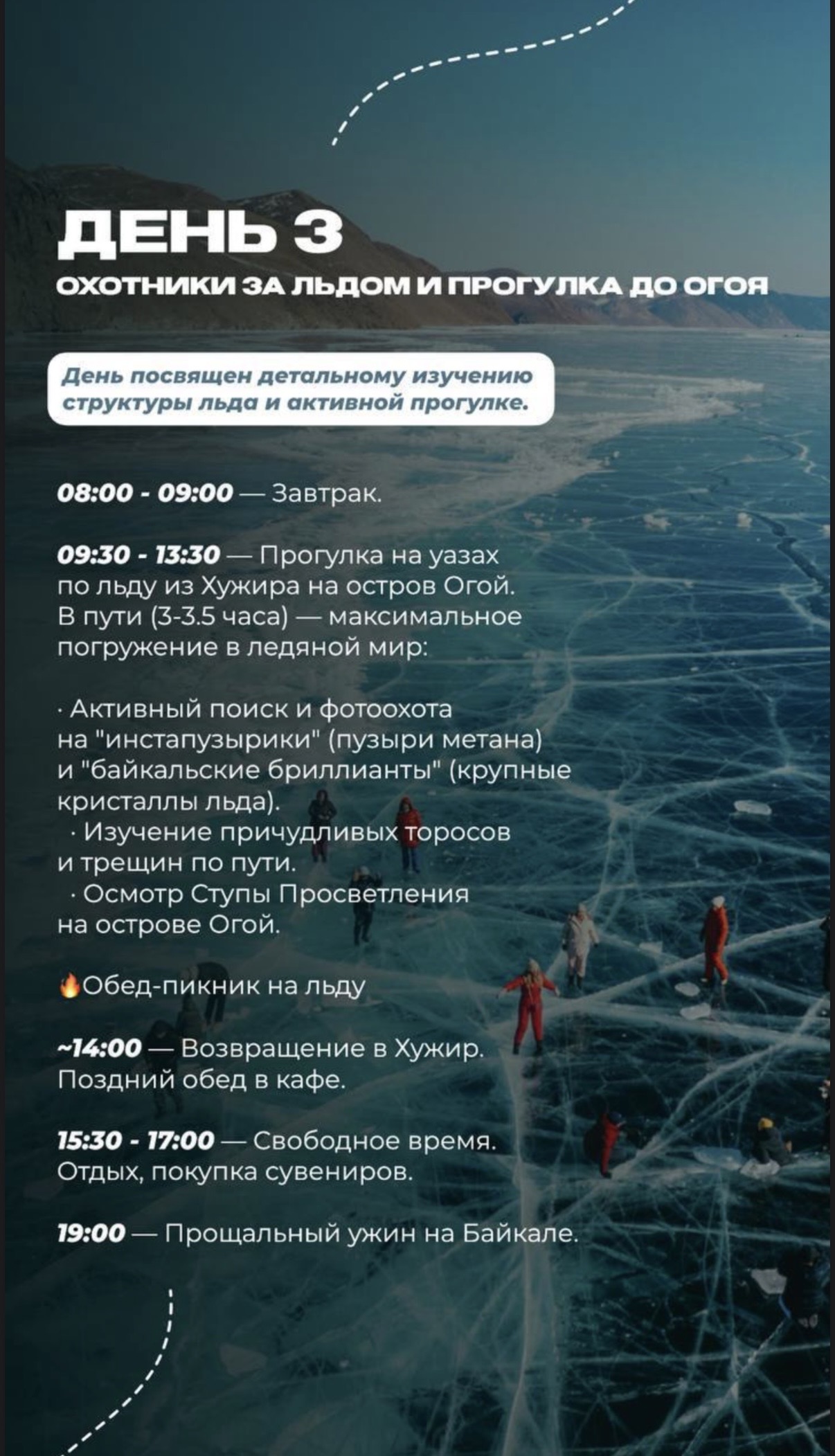Лёд Байкала: путешествие в зимнюю сказку (9/12)