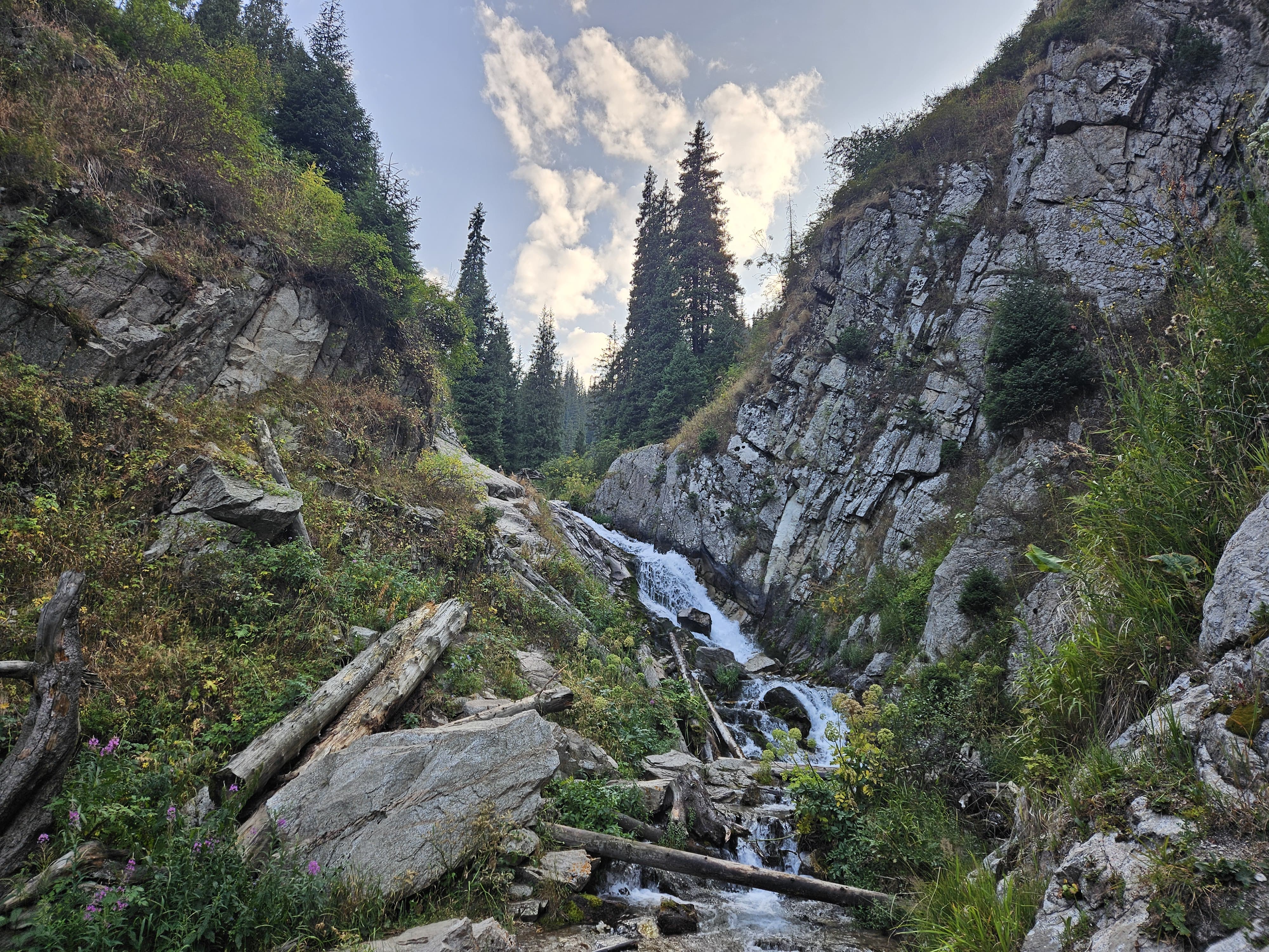 Казахстан. Альплагерь Туюк Су. Радиалки