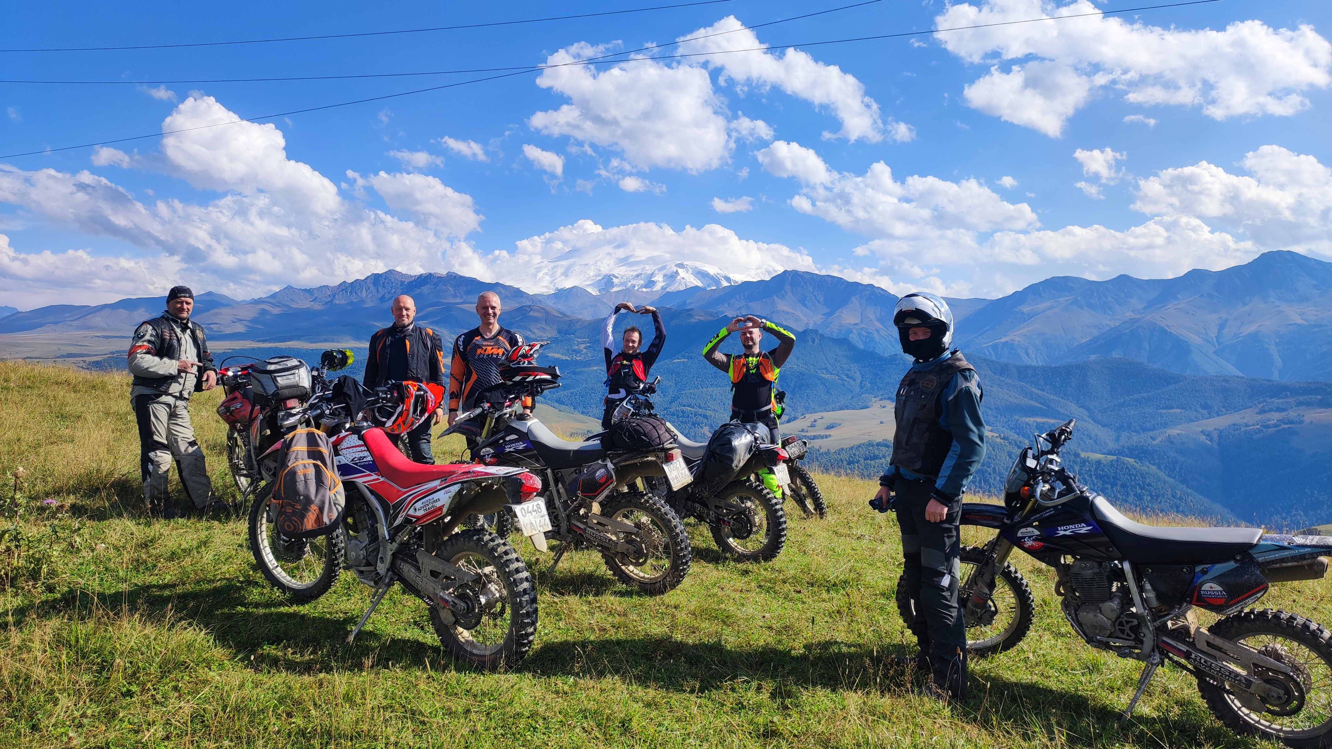 Мототур Путь Скифов: Архыз, Домбай, Эльбрус