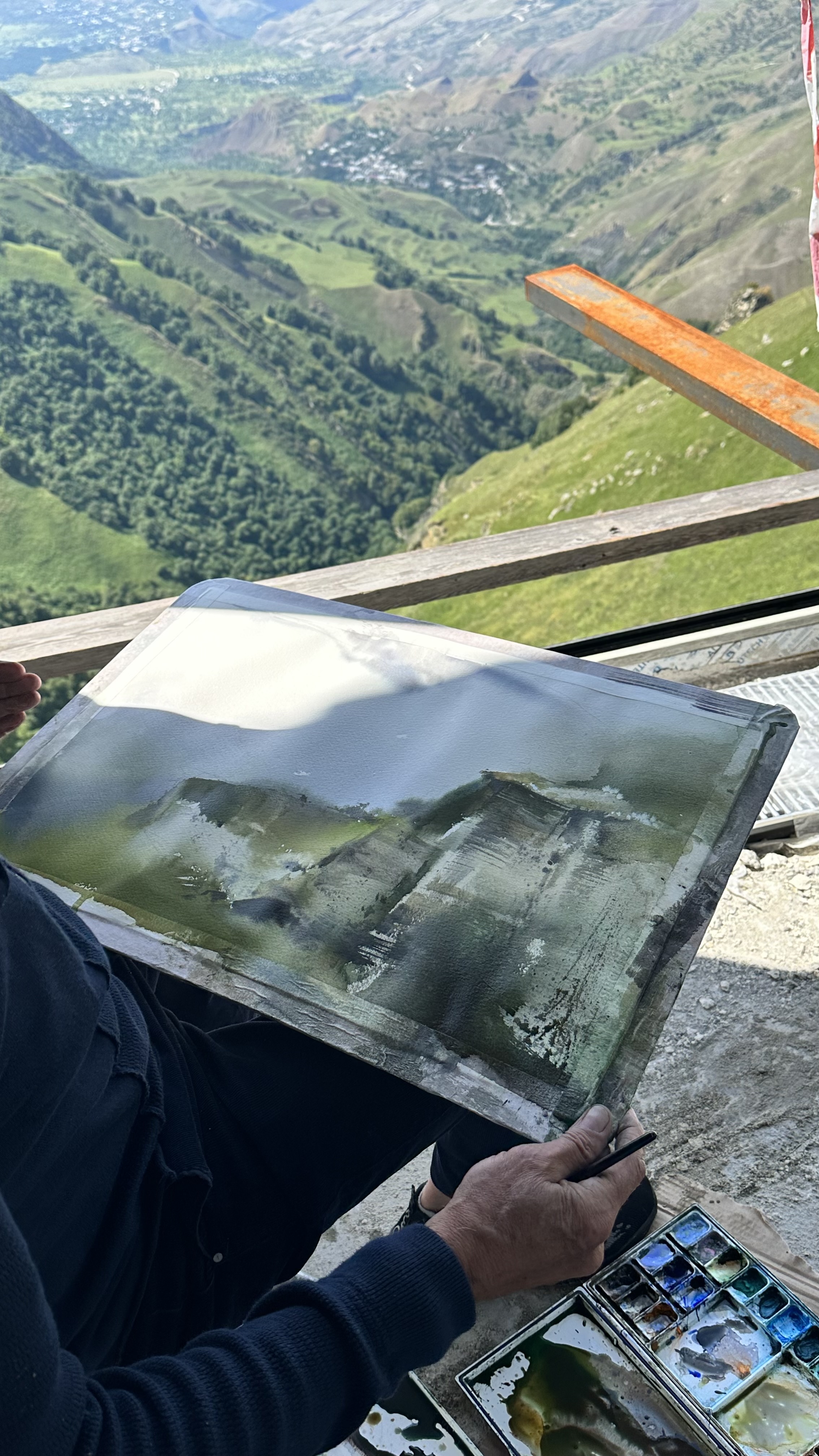 Пленэры с известным Акварелистом. Арт тур. (13/75)