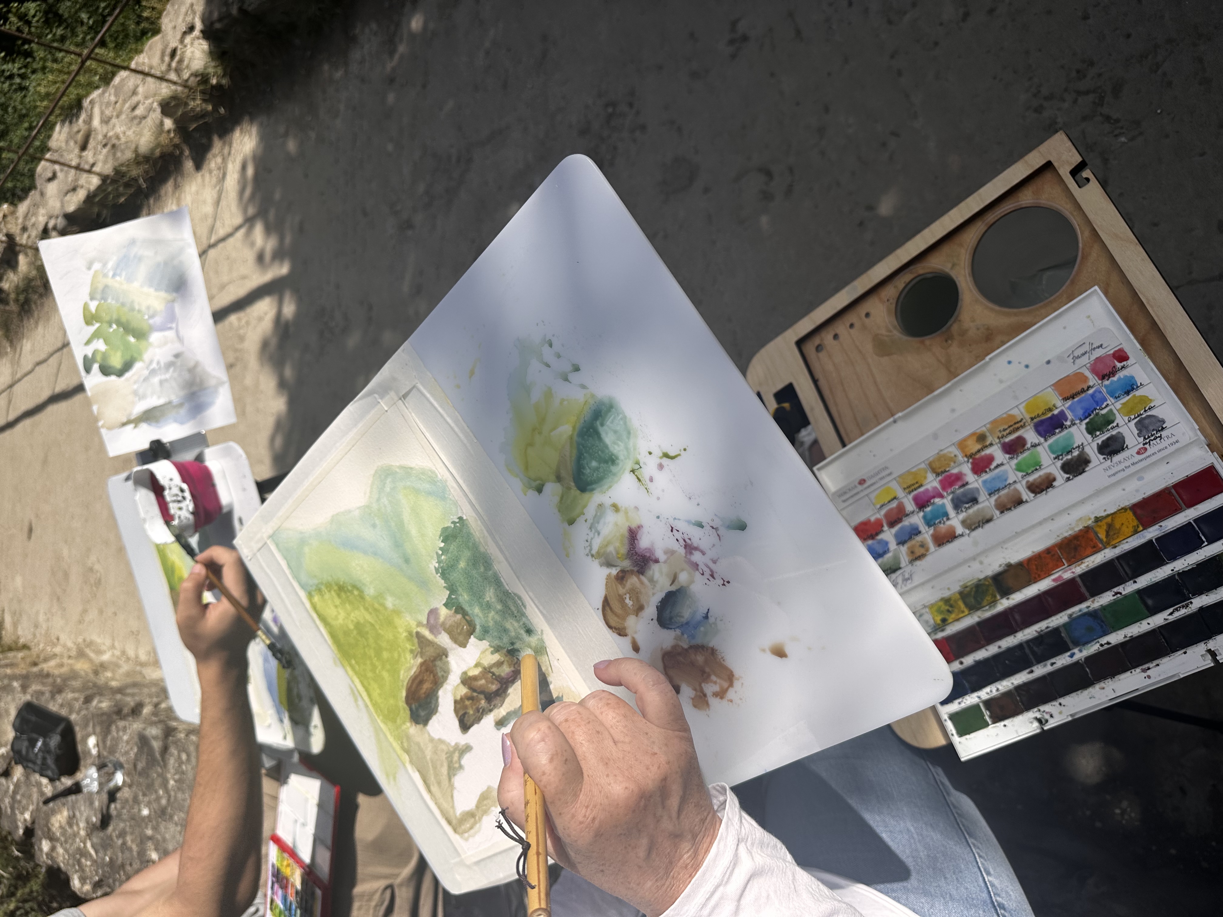 Пленэры с известным Акварелистом. Арт тур. (5/75)