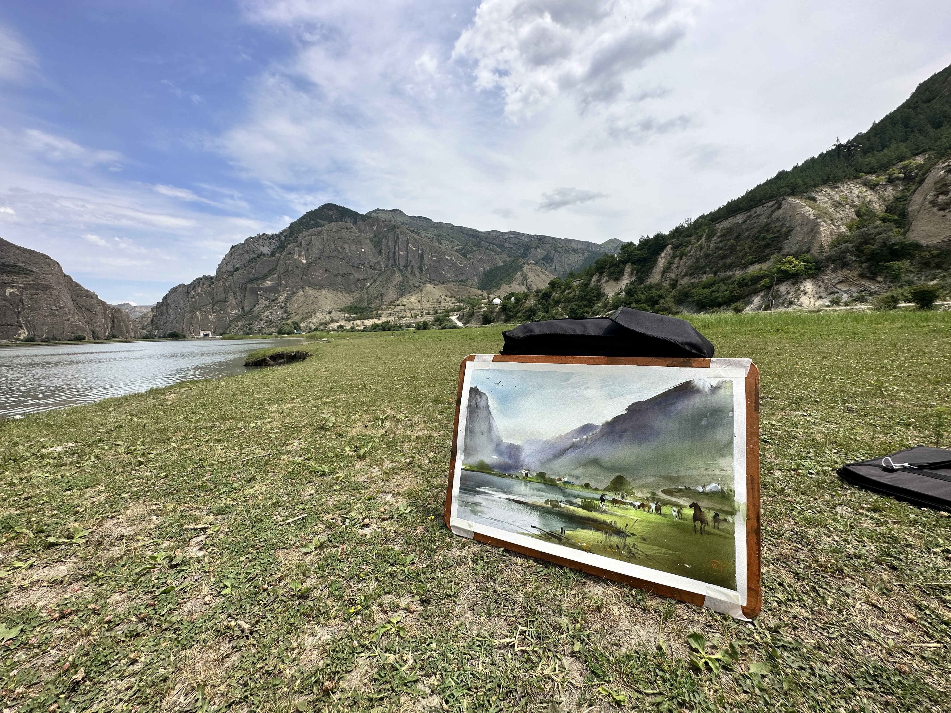 Пленэры с известным Акварелистом. Арт тур. (8/75)