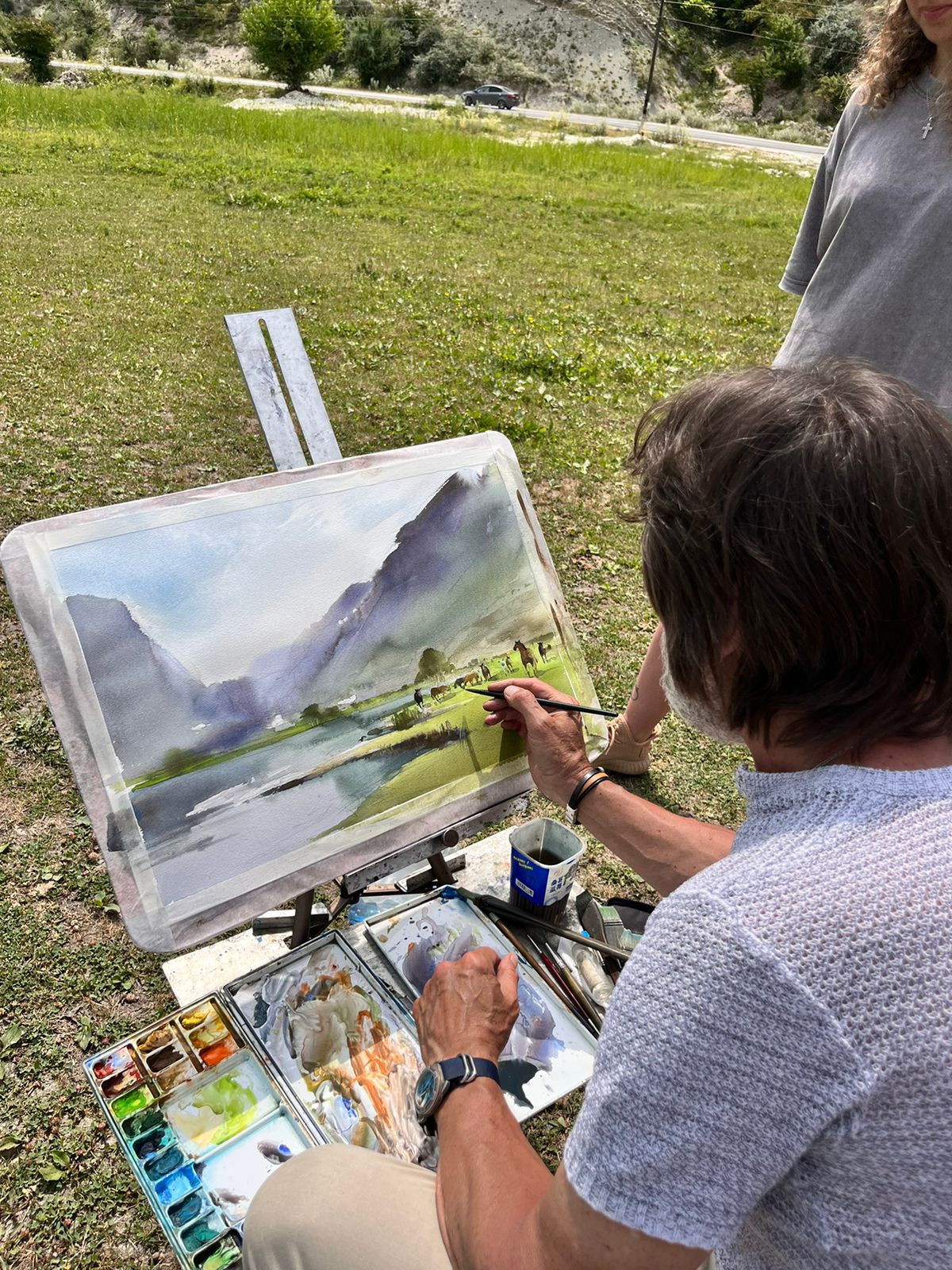 Пленэры с известным Акварелистом. Арт тур. (50/75)