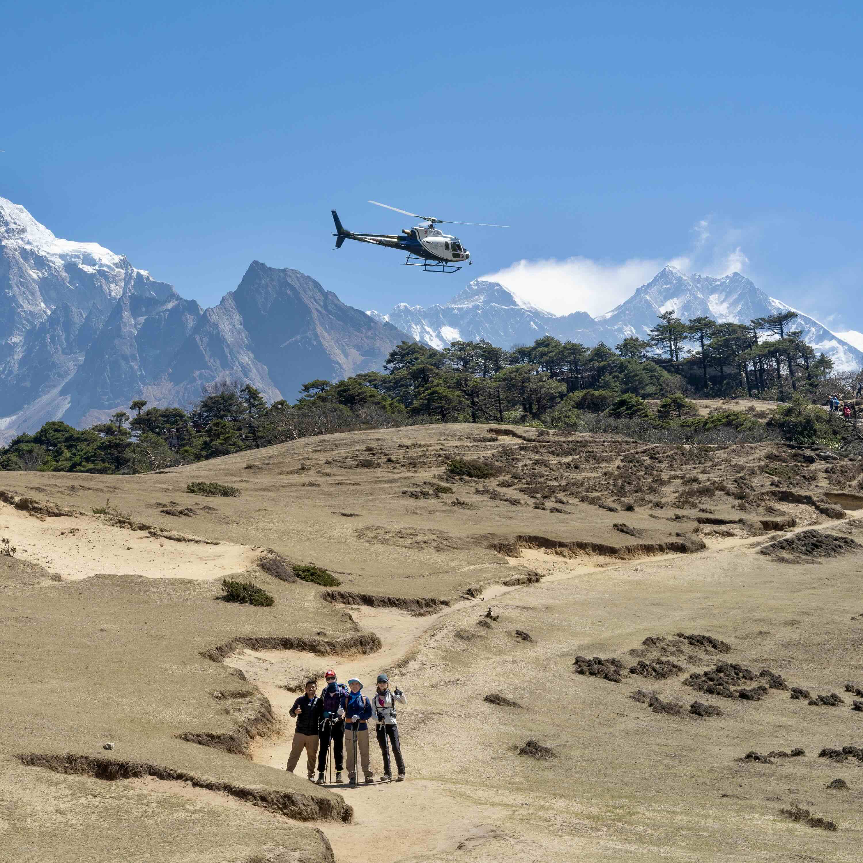 Непал. Трек к подножью Эвереста + самолет и вертолет (74/109)