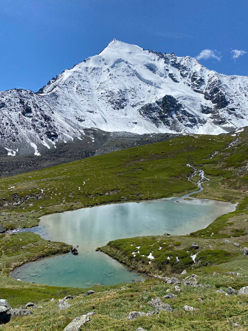 Поход к подножию Белухи с легкими рюкзаками. 11 дней. Кемпинг, баня, питание (22/33)