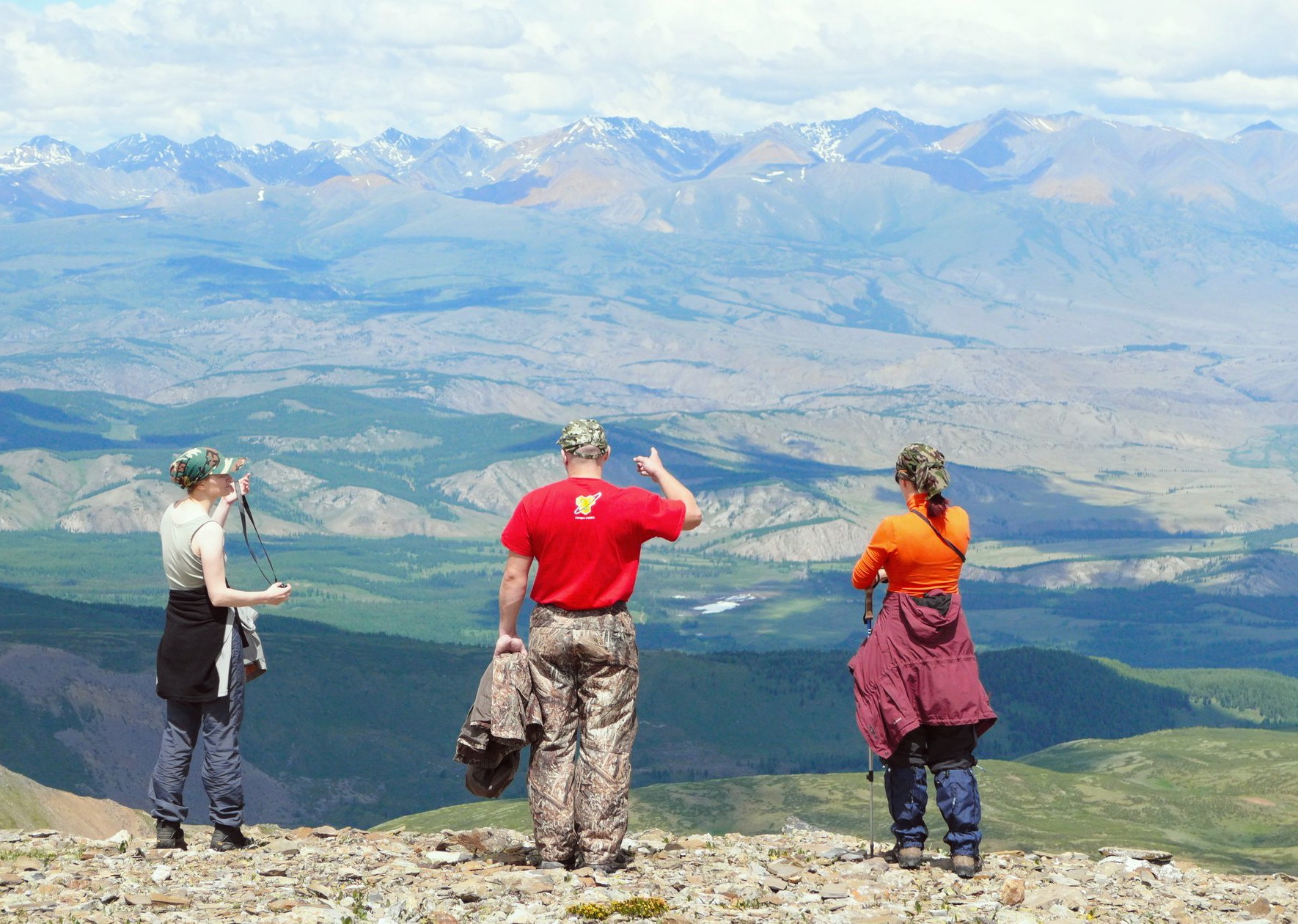 Алтай. Восхождение на вершину Актру 4044 м (22/27)