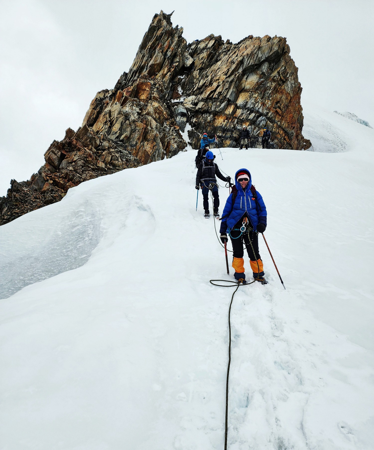 Алтай. Восхождение на вершину Актру 4044 м (16/27)