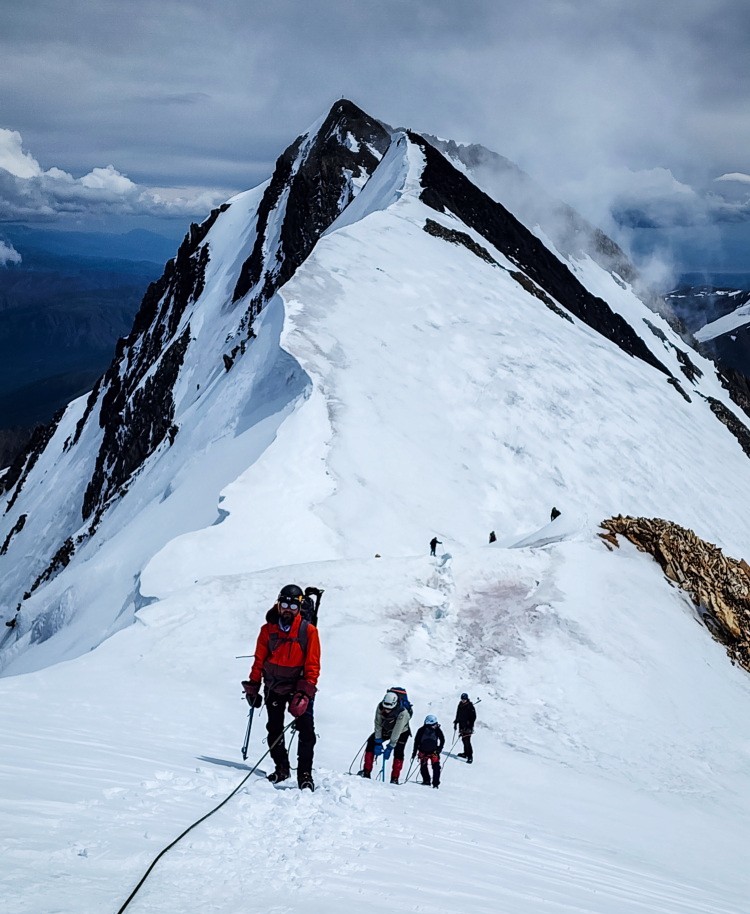 Алтай. Восхождение на вершину Актру 4044 м (13/27)