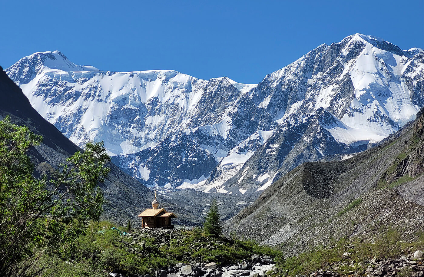 Поход к подножию Белухи с легкими рюкзаками. 11 дней. Кемпинг, баня, питание (30/33)