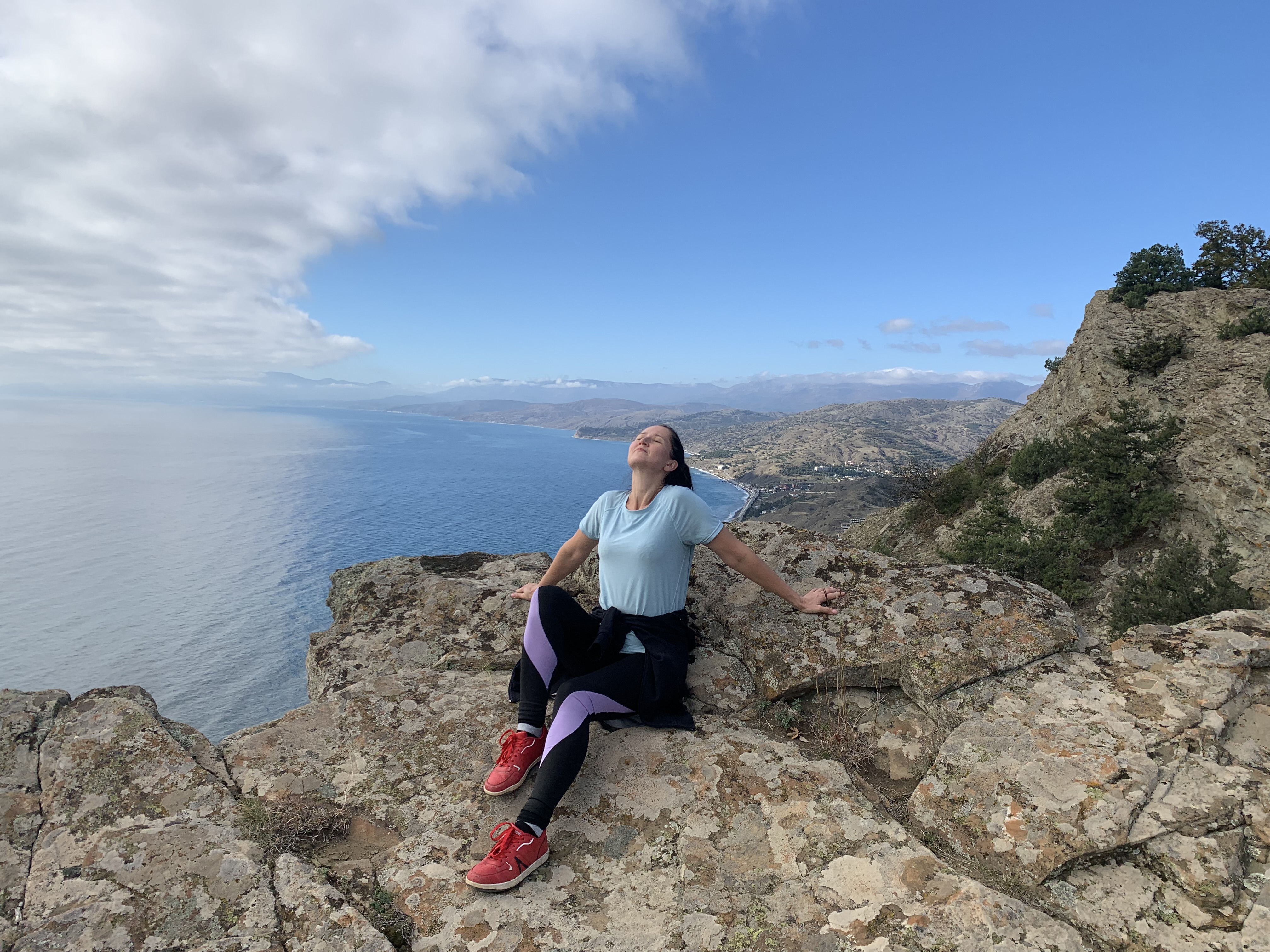 Прогулки по долинам Крыма. Восхождение на гору Сокол. Тренировки по скалолазанию. (86/128)