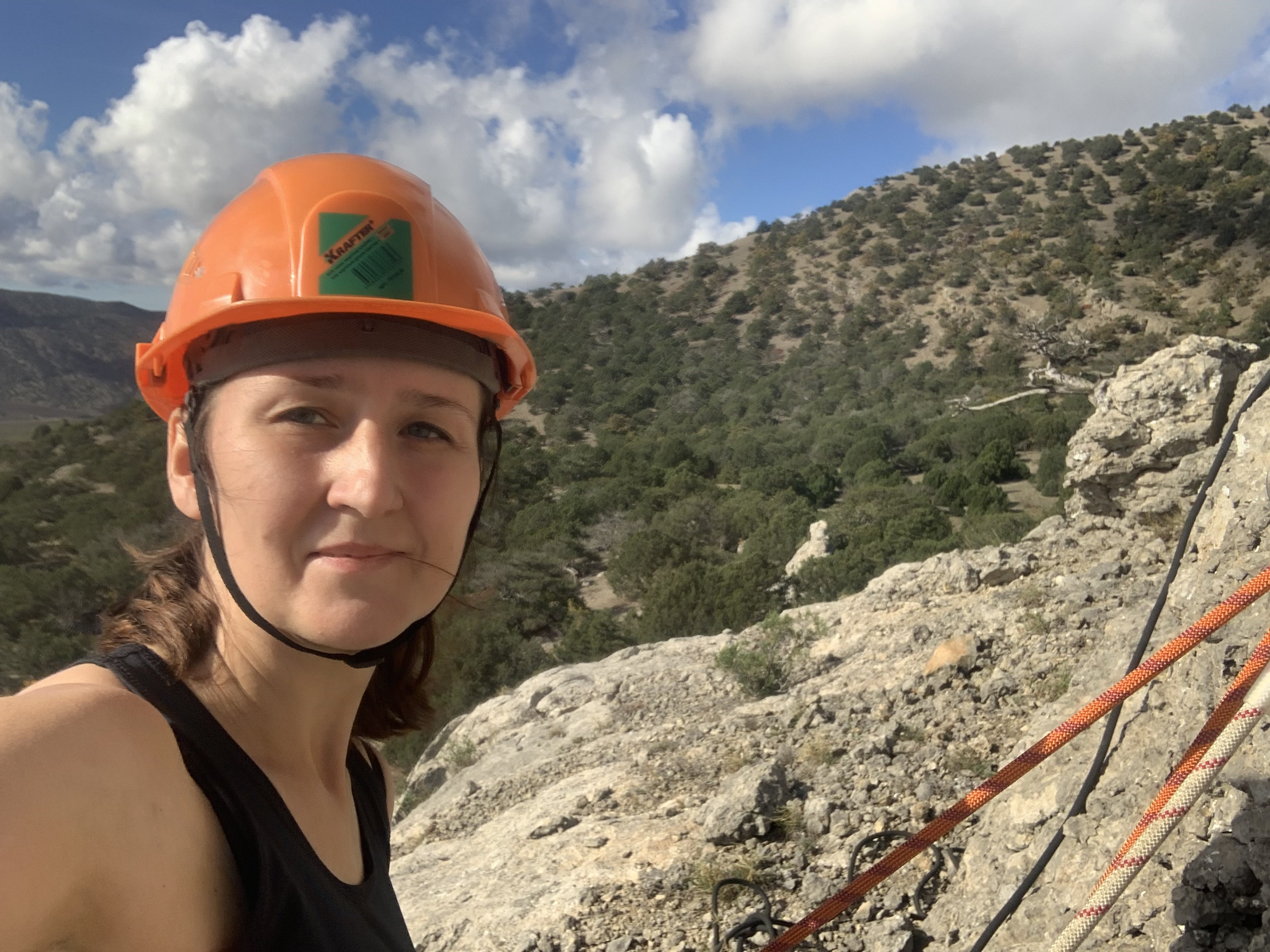 Прогулки по долинам Крыма. Восхождение на гору Сокол. Тренировки по скалолазанию. (33/128)