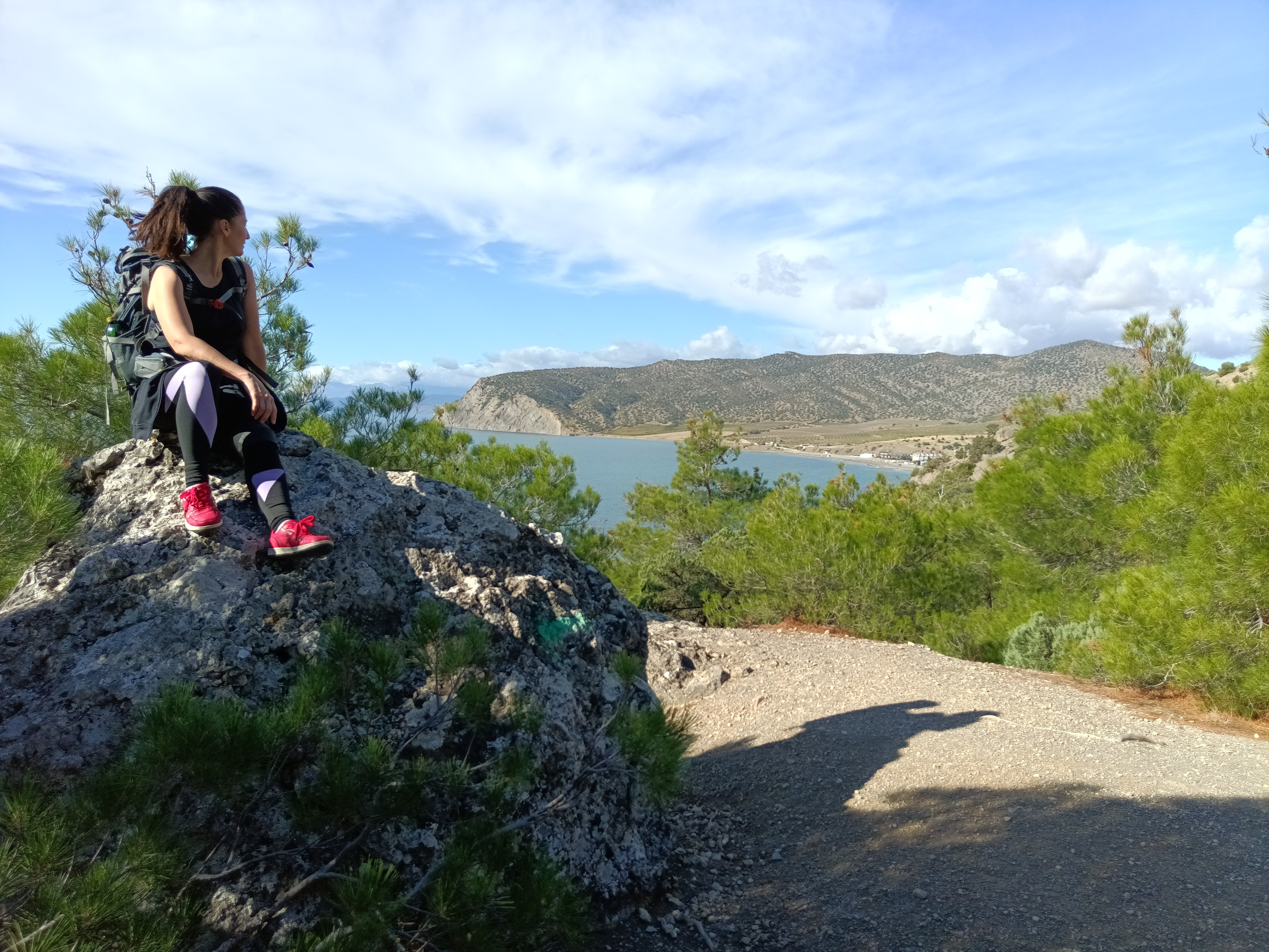 Прогулки по долинам Крыма. Восхождение на гору Сокол. Тренировки по скалолазанию. (36/128)