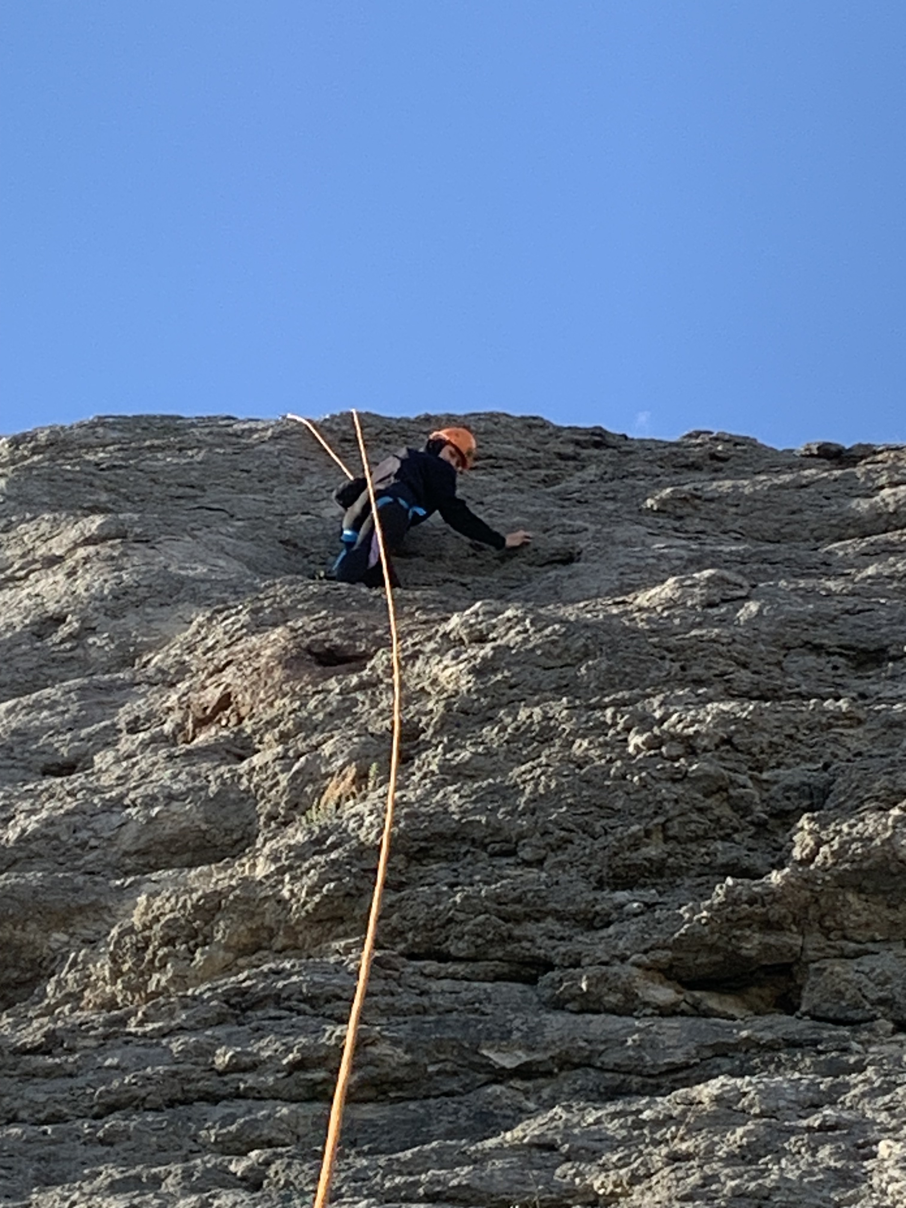 Прогулки по долинам Крыма. Восхождение на гору Сокол. Тренировки по скалолазанию. (42/128)