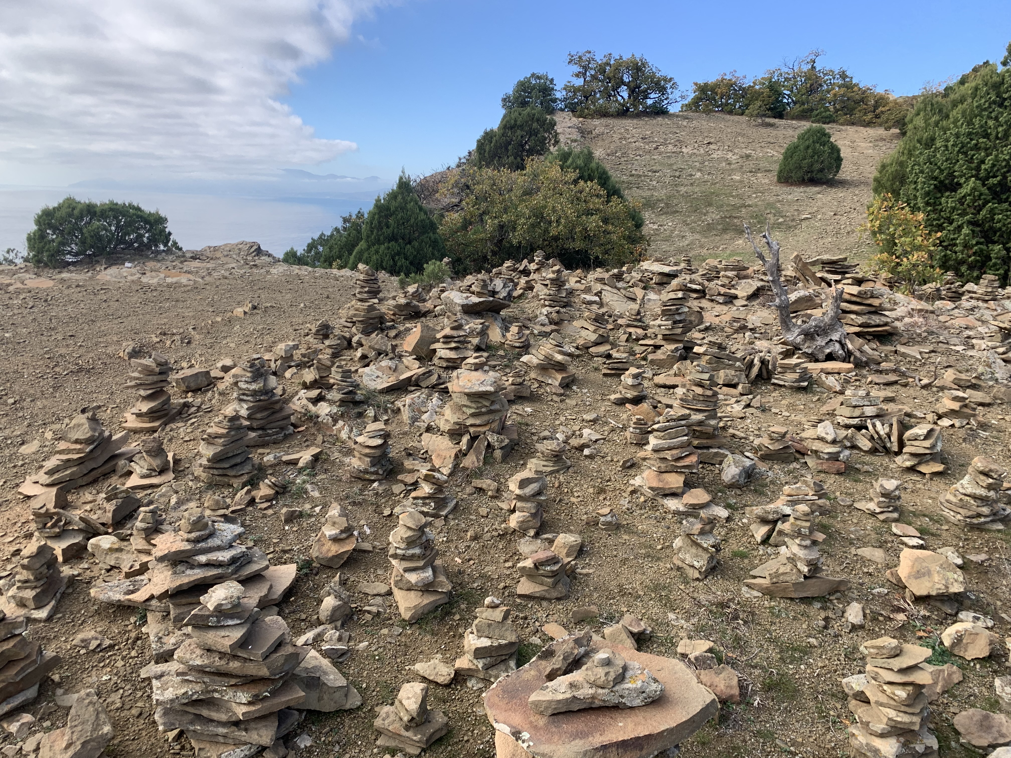Прогулки по долинам Крыма. Восхождение на гору Сокол. Тренировки по скалолазанию. (87/128)