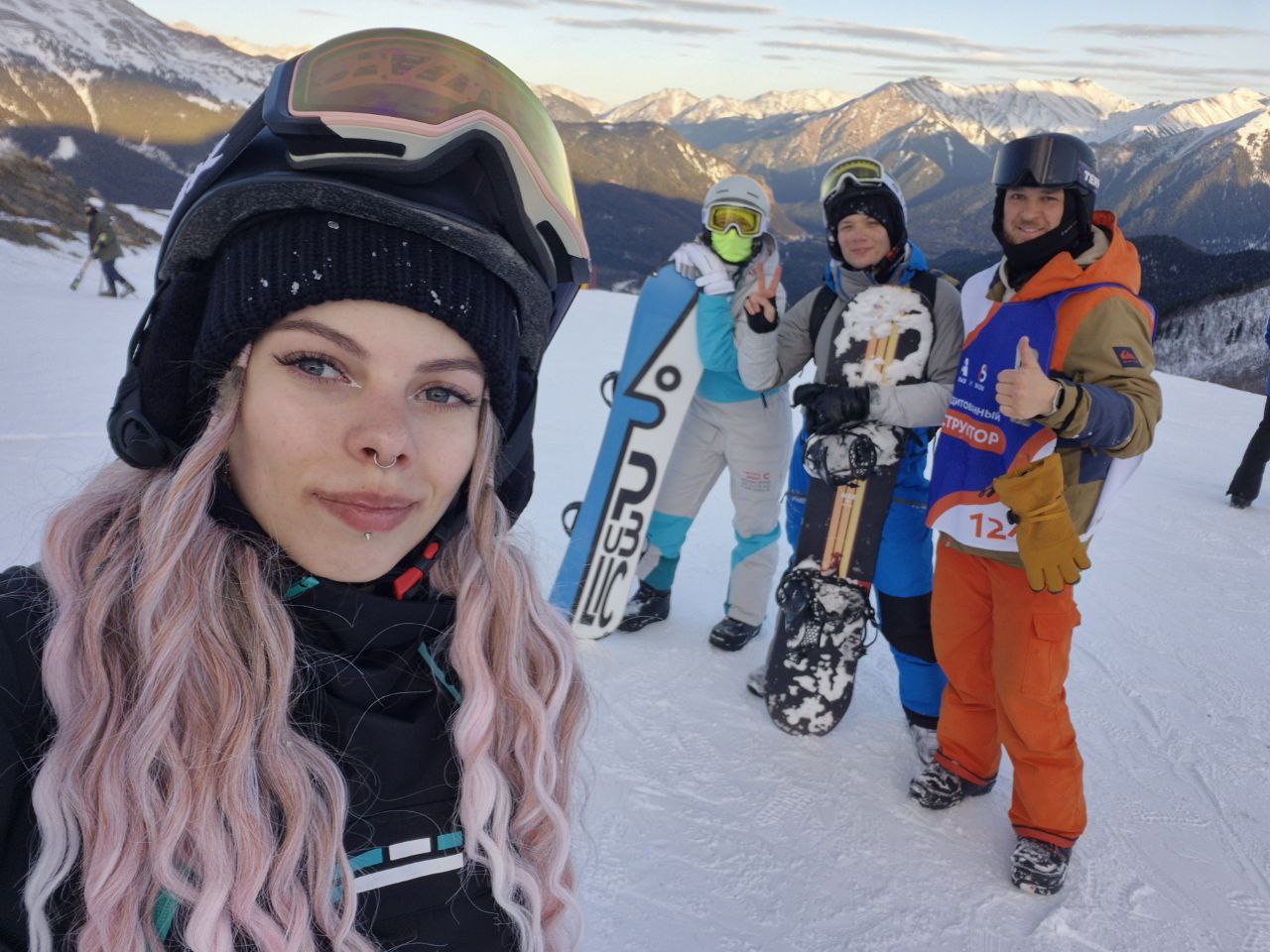 Снежный Домбай+Архыз. Экскурсии+катание/обучение!