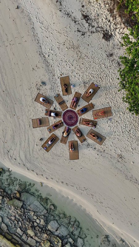 Фитнес тур на Мальдивах