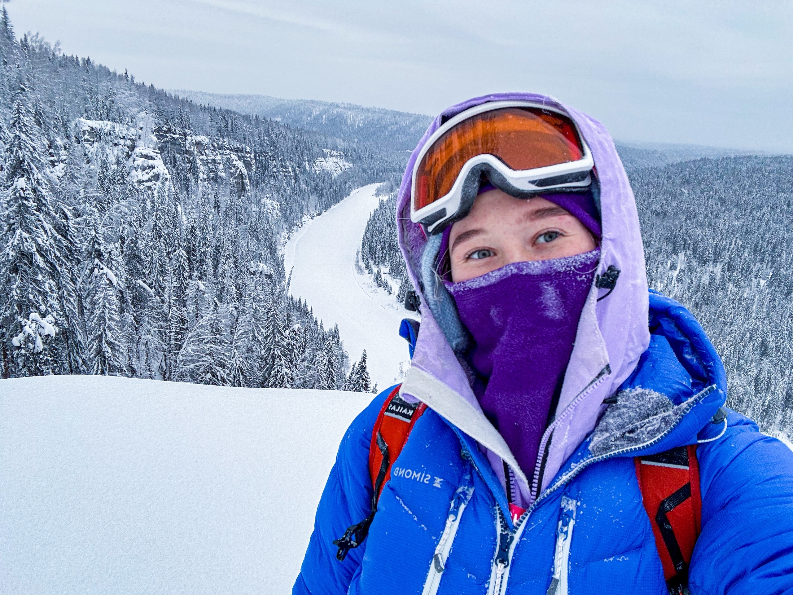 Снегоходный тур к Усьвинским столбам и Каменному городу (3/14)
