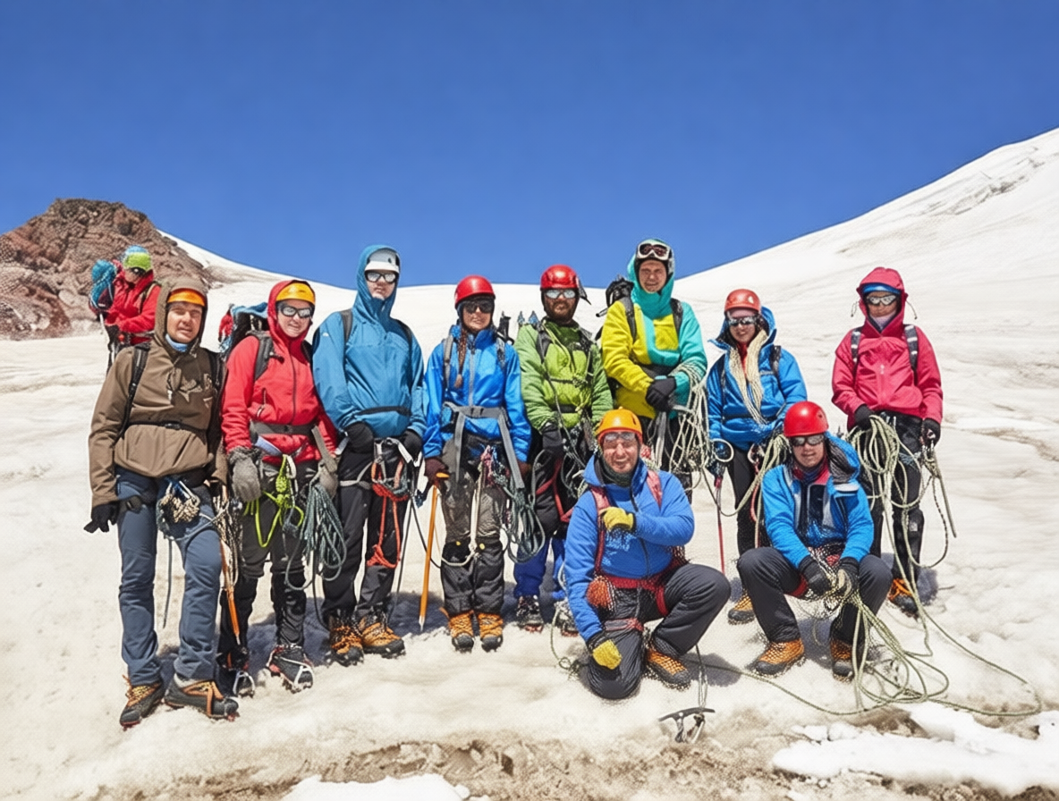 Восхождение на гору Казбек со стороны Грузии (5033 метра)