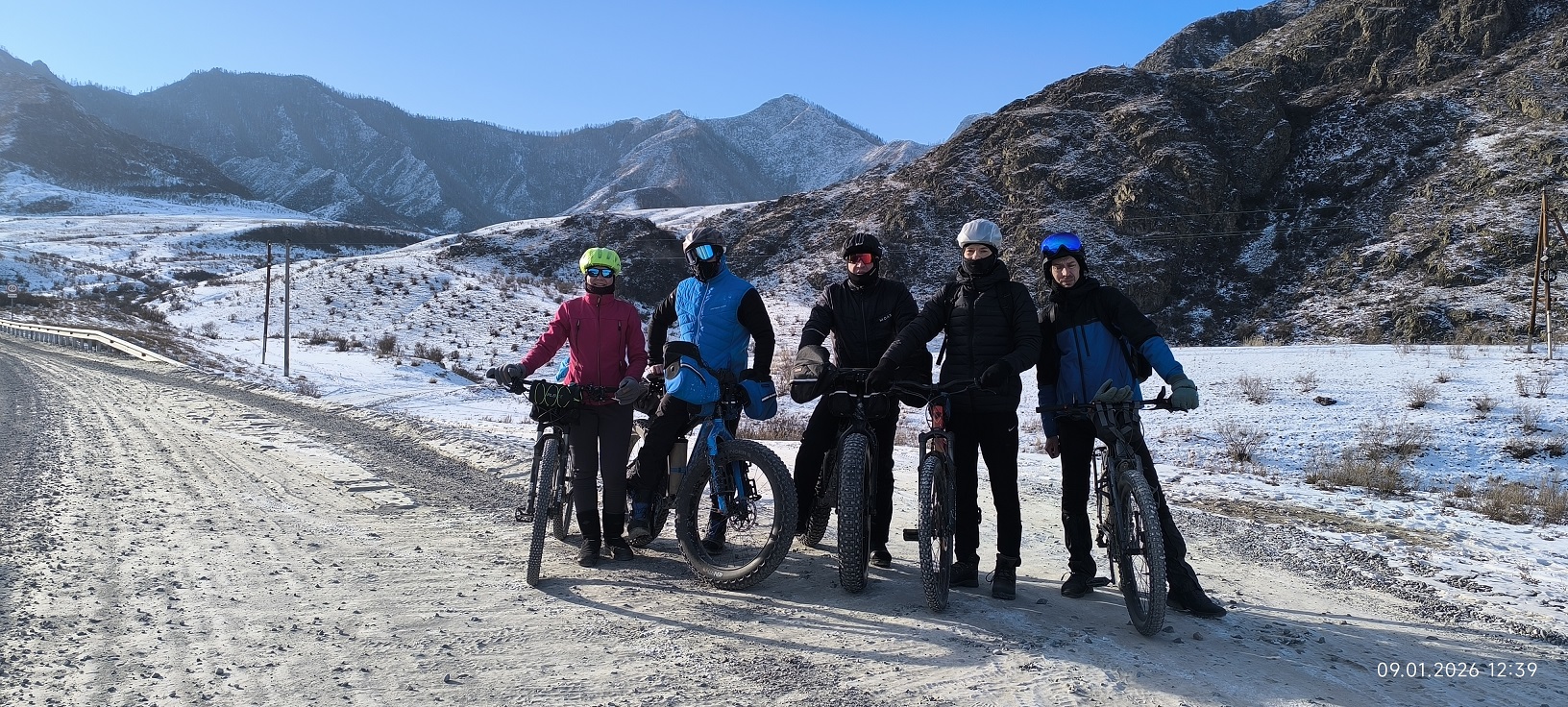 Велотур Зимний Горный Алтай. Долина Чулышмана и Алтайский Марс
