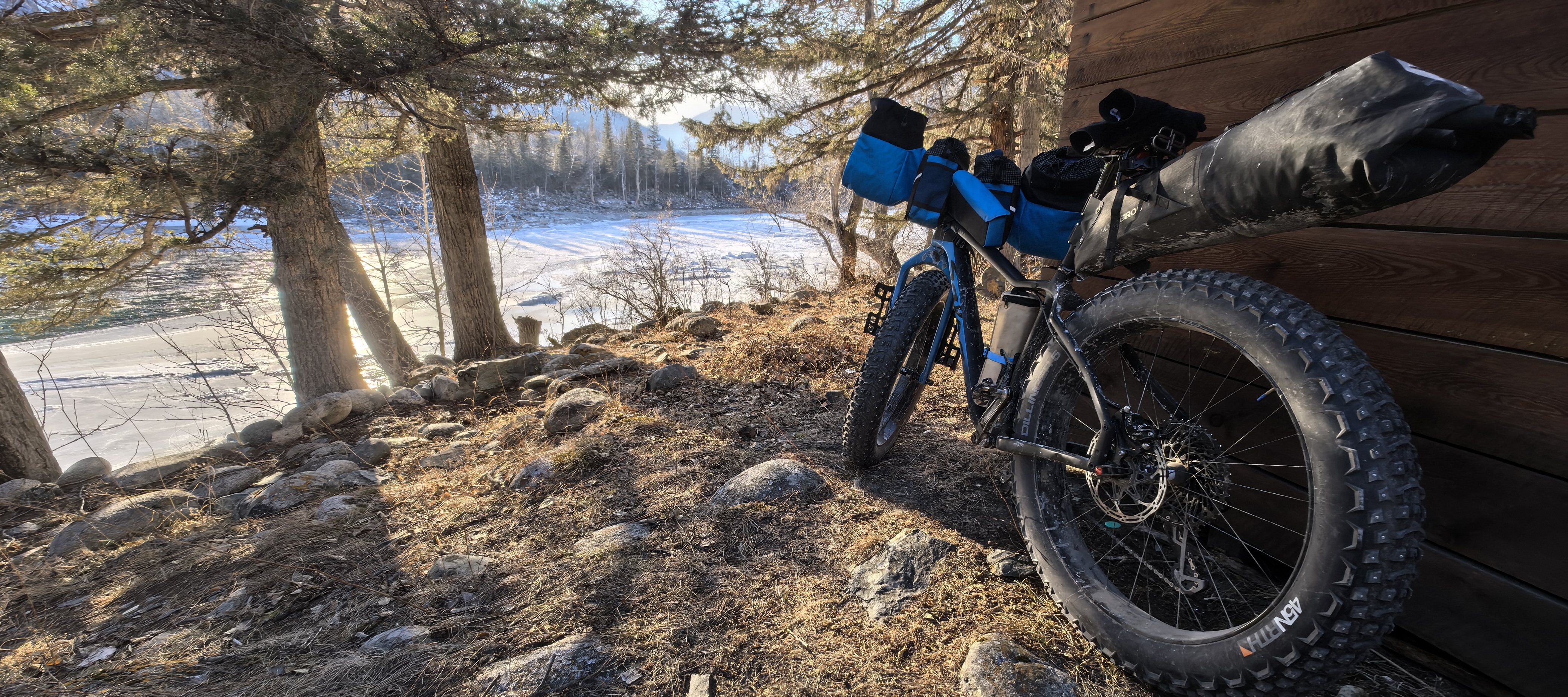 Велотур Зимний Горный Алтай. Долина Чулышмана и Алтайский Марс (4/8)