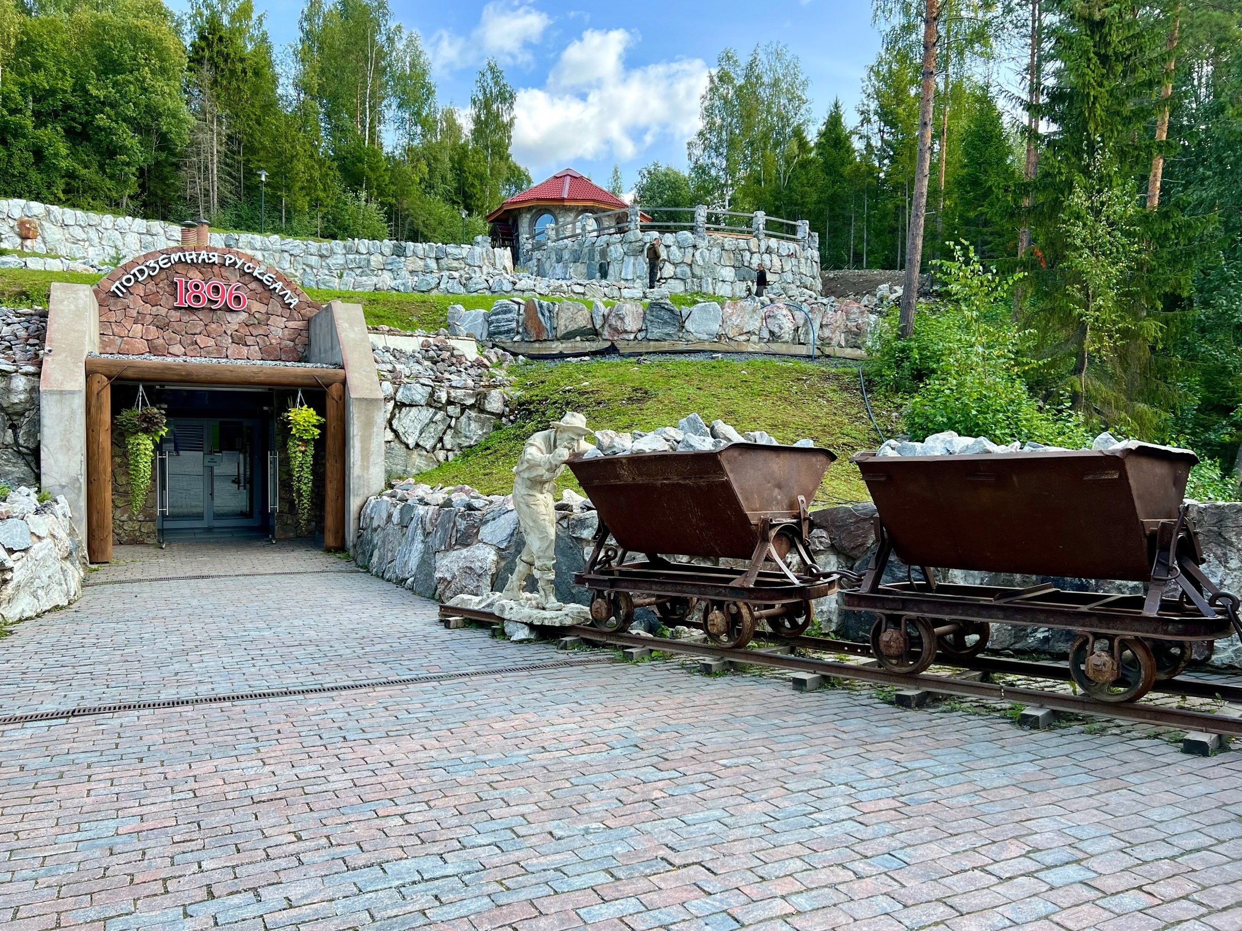 Мраморный каньон Рускеала в Карелии (7/7)