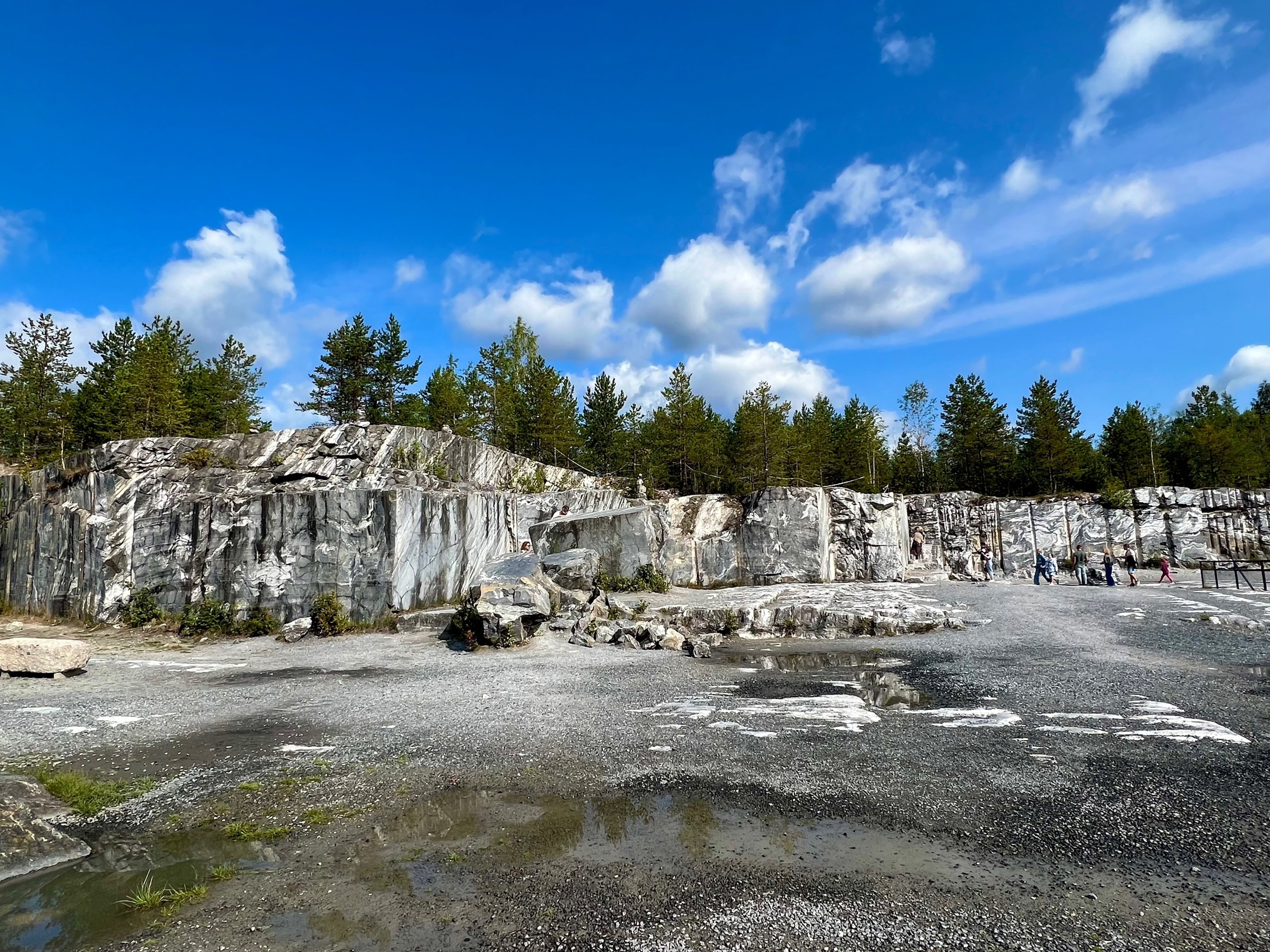 Мраморный каньон Рускеала в Карелии (5/7)