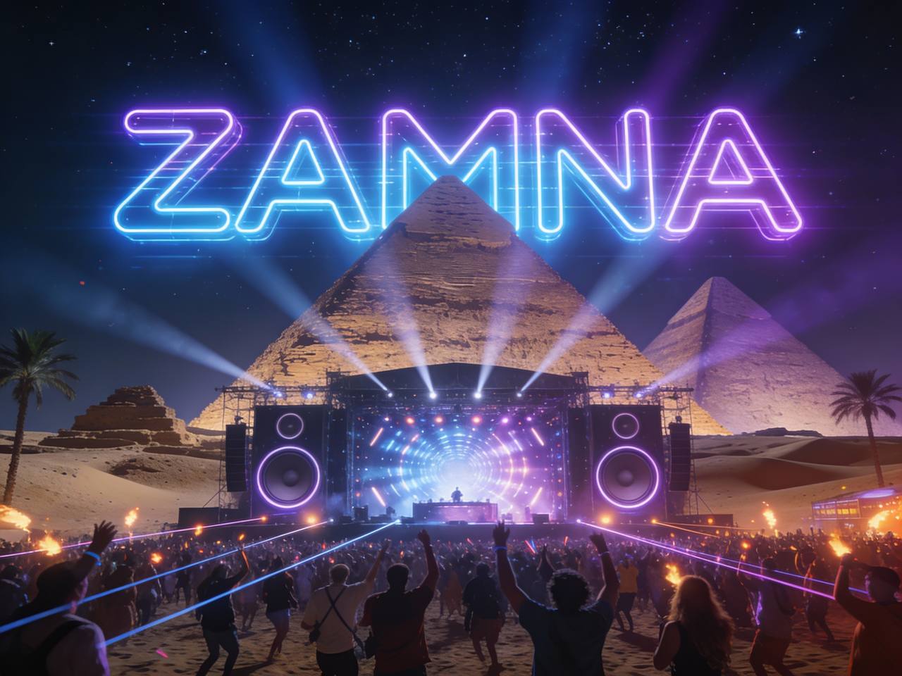 Зов Пустыни: Фестиваль Zamna у Пирамид & путешествие в сердце Каира