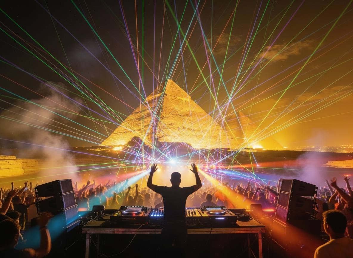 Зов Пустыни: Фестиваль Zamna у Пирамид & путешествие в сердце Каира (6/10)