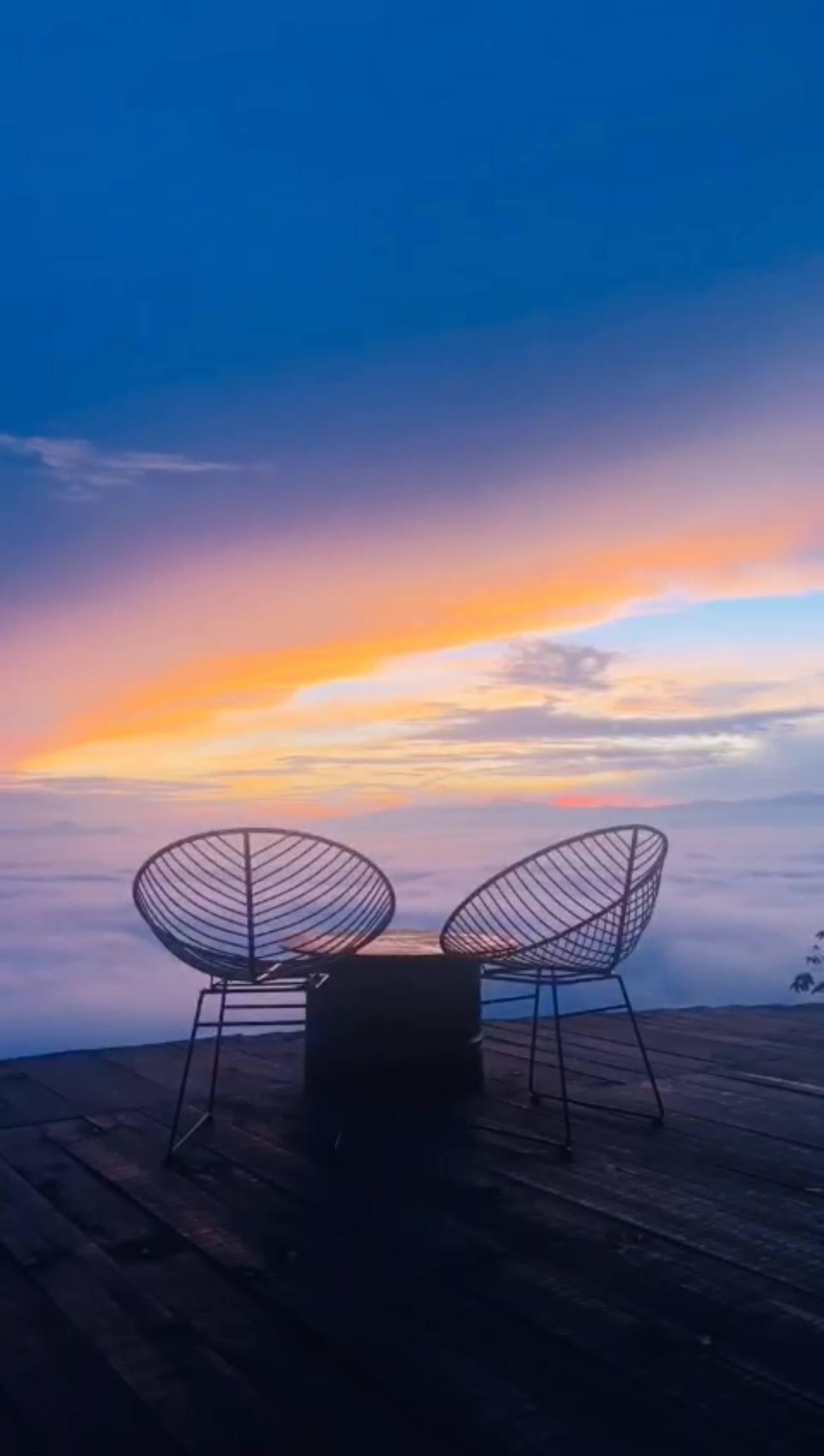 Тосканское утро над облаками Баолока!