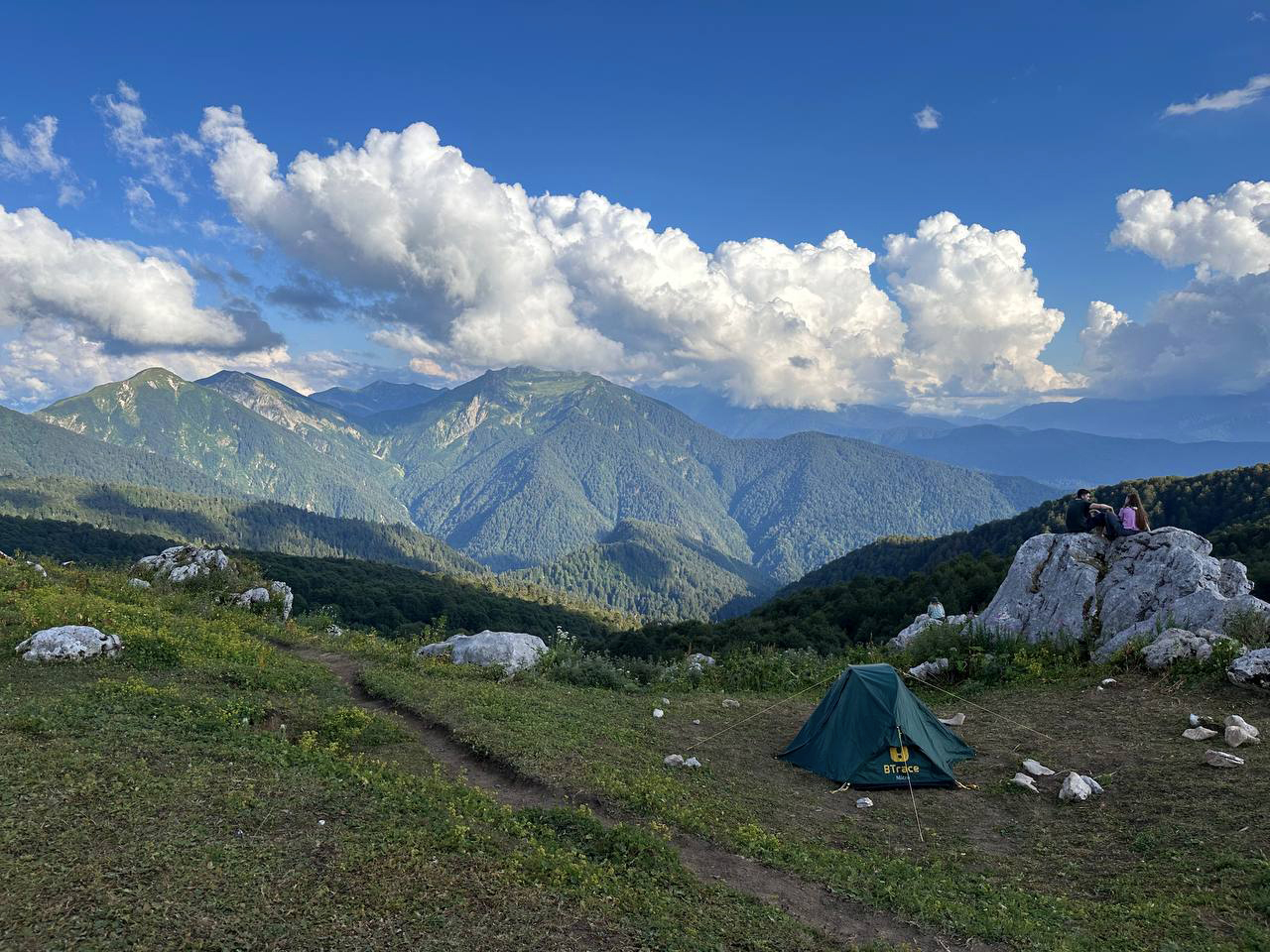 30й экспресс. Через горы к морю. Восхождение г. Оштен (18/36)