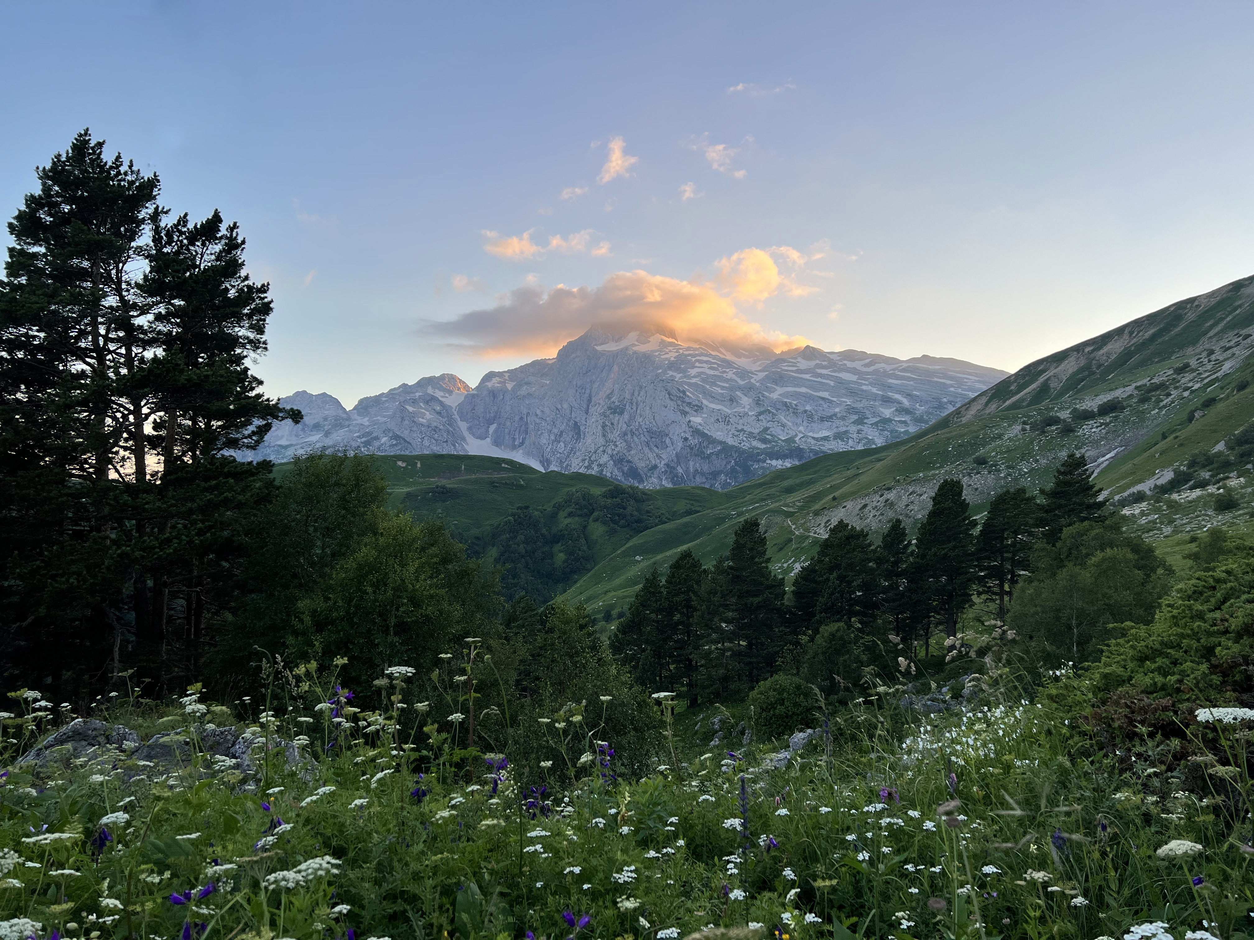 30й экспресс. Через горы к морю. Восхождение г. Оштен (16/36)