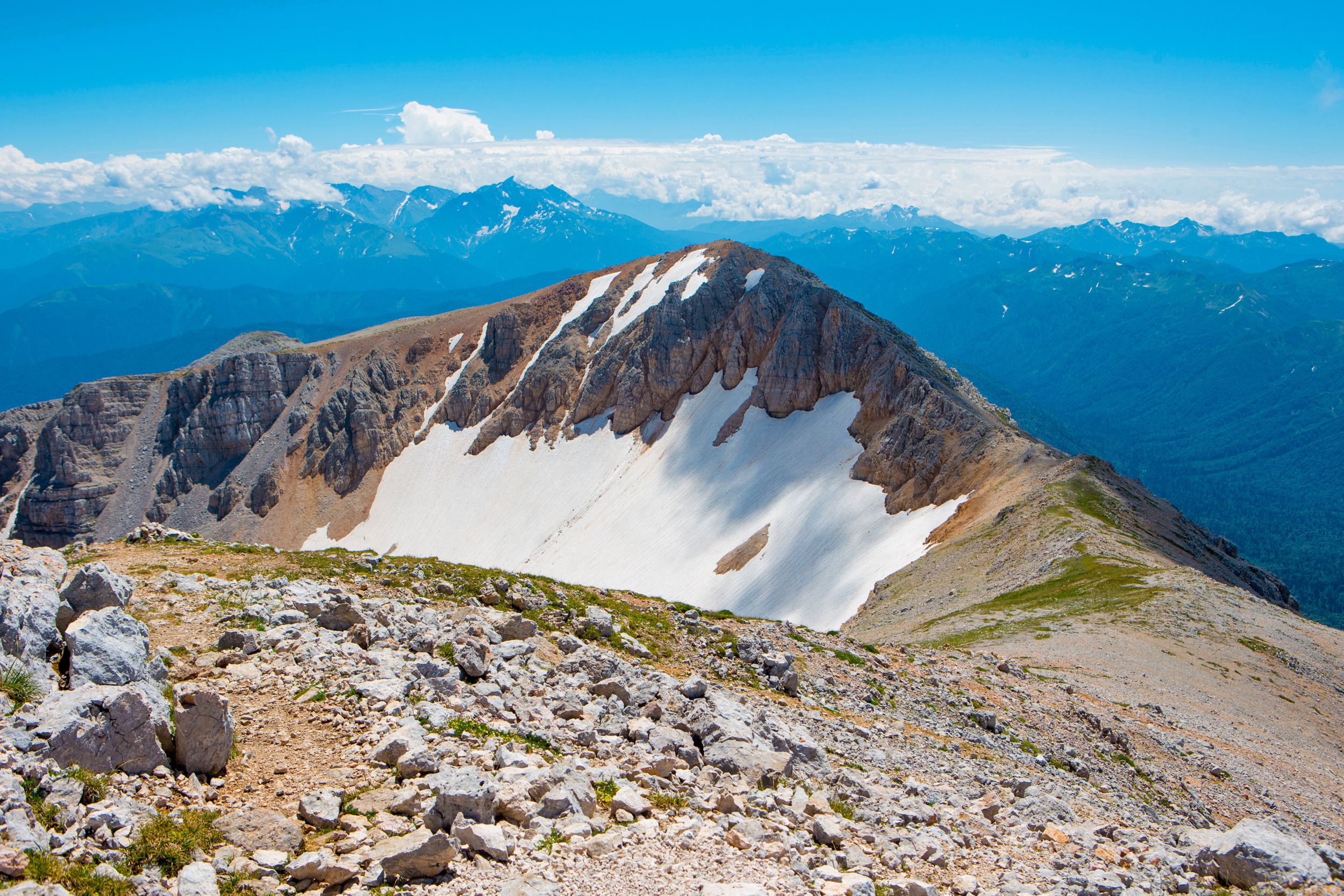 30й экспресс. Через горы к морю. Восхождение г. Оштен (24/36)