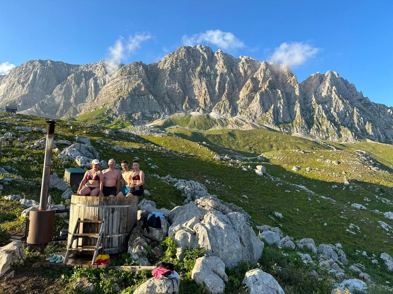 30й экспресс. Через горы к морю. Восхождение г. Оштен (17/36)