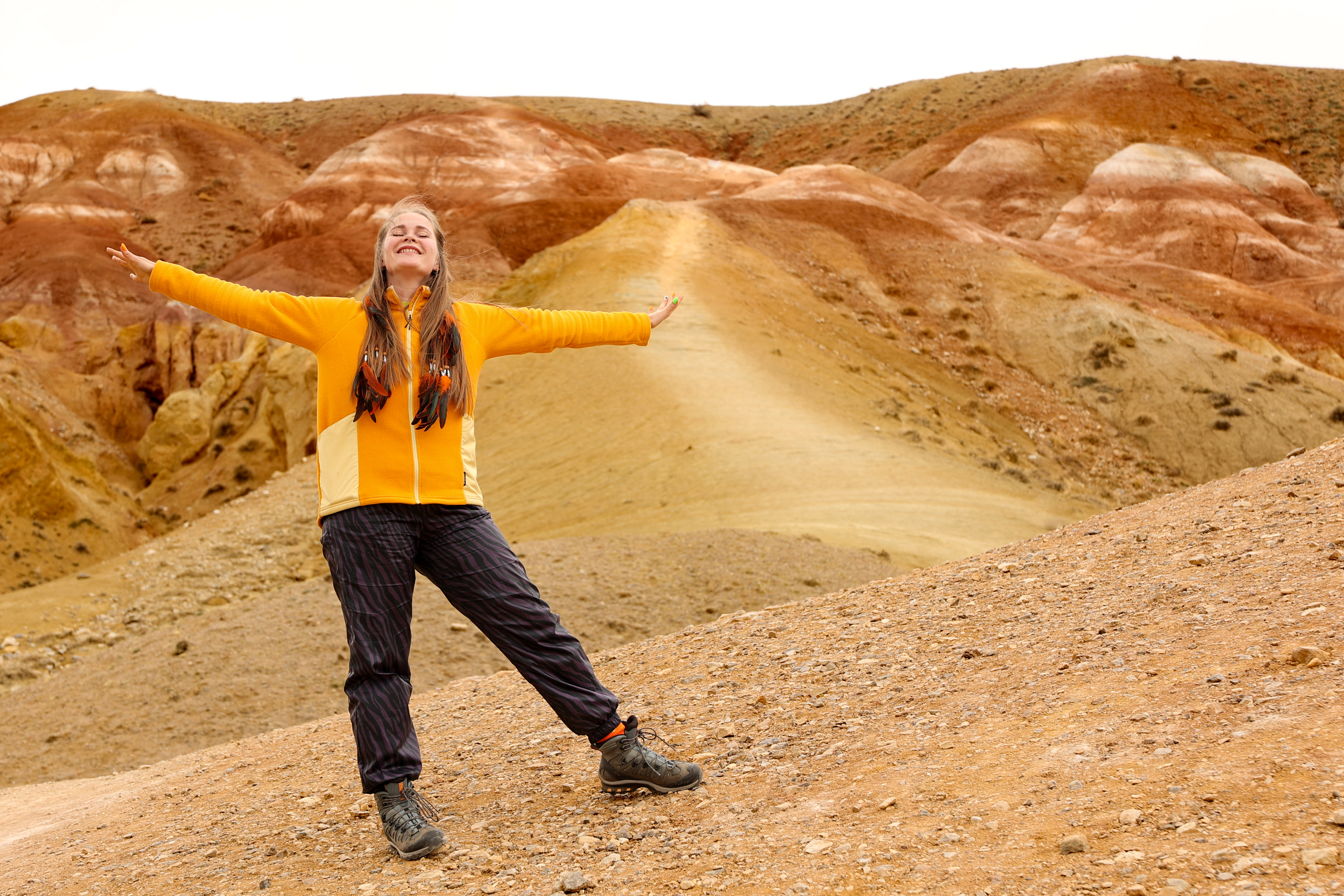 Знакомство с Алтаем 2026 - Гейзерное озеро, Марс, Чуйский тракт, Катунь, снежные горы (4/44)
